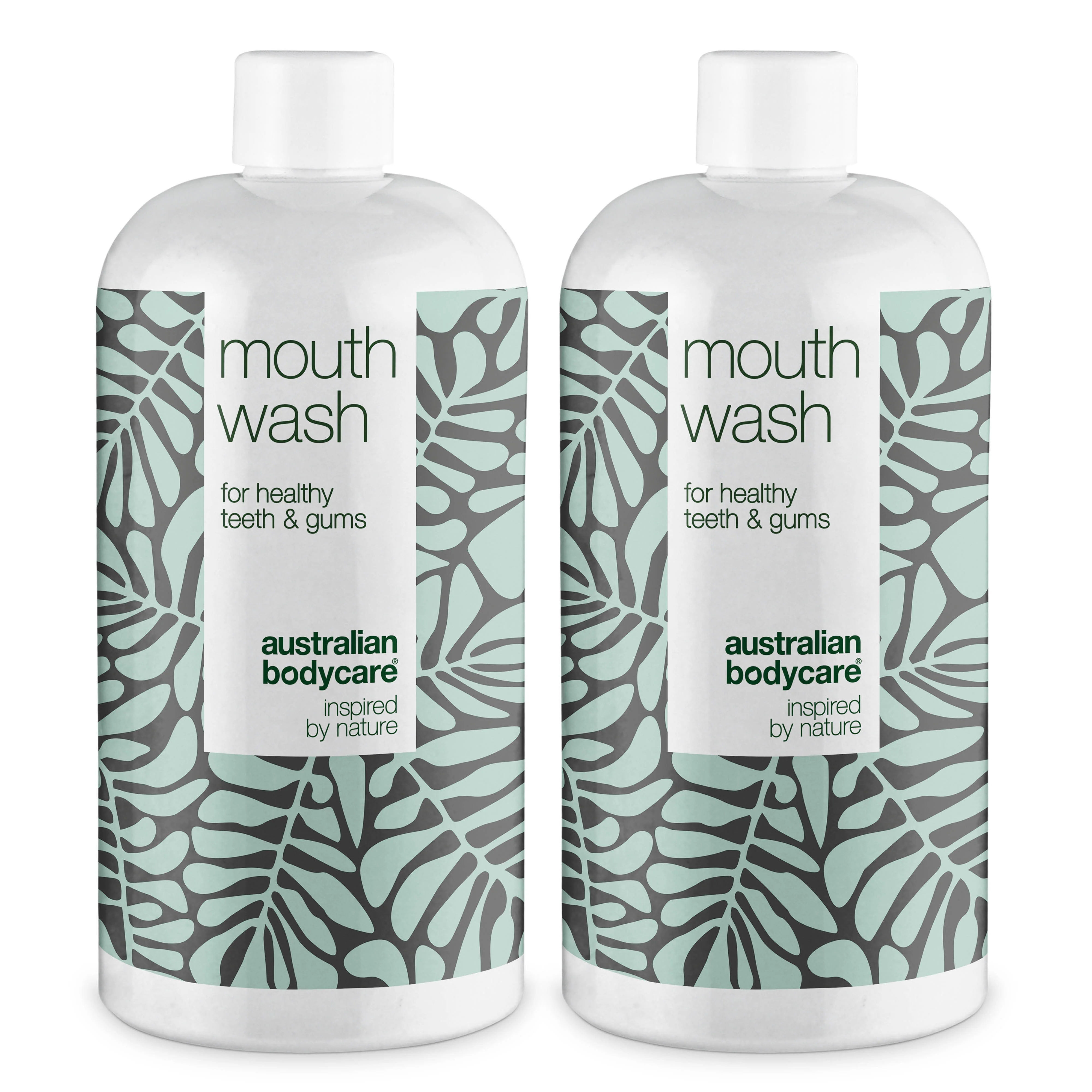 2 x mouthwash for bad breath and bad taste in the mouth — For daily care of thrush and gingivitis