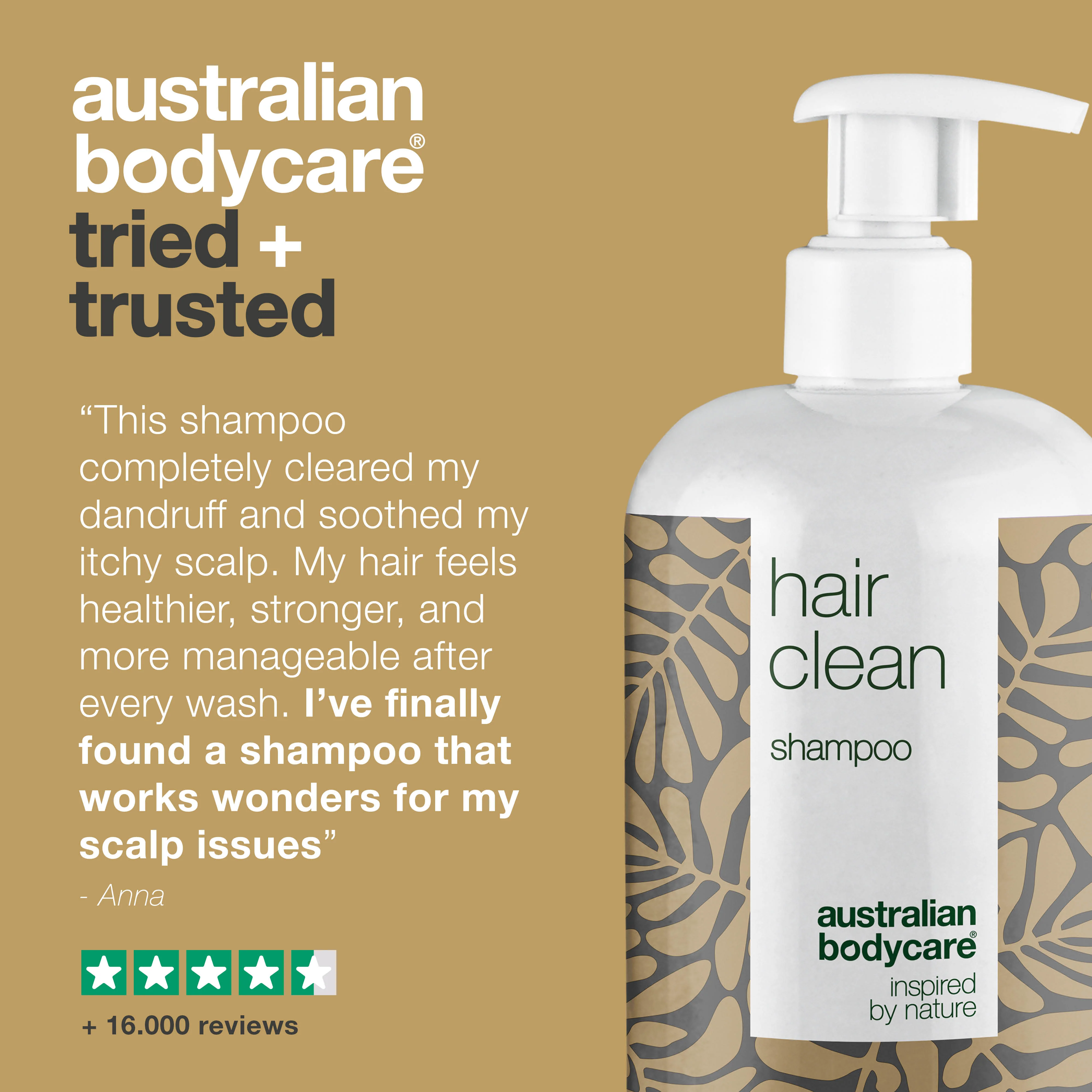 4 for 3 Tea Tree Shampoo 500ml Lemon Myrtle - Package deal — Package deal with 4 shampoos (500 ml): Tea Tree Oil Lemon Myrtle - Image 5