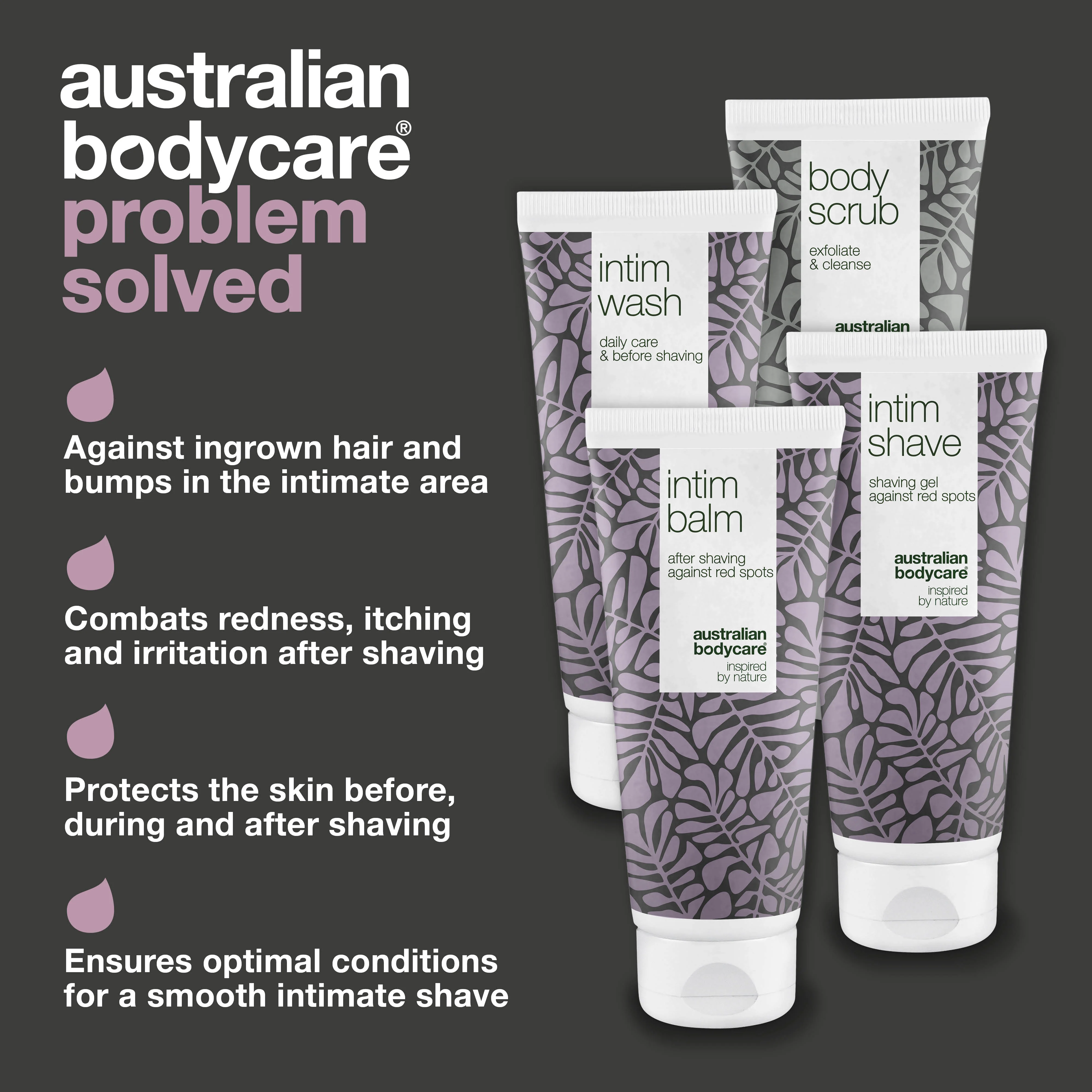 Pack of 4 products for intimate shaving — against red pimples and ingrown hairs - Image 3