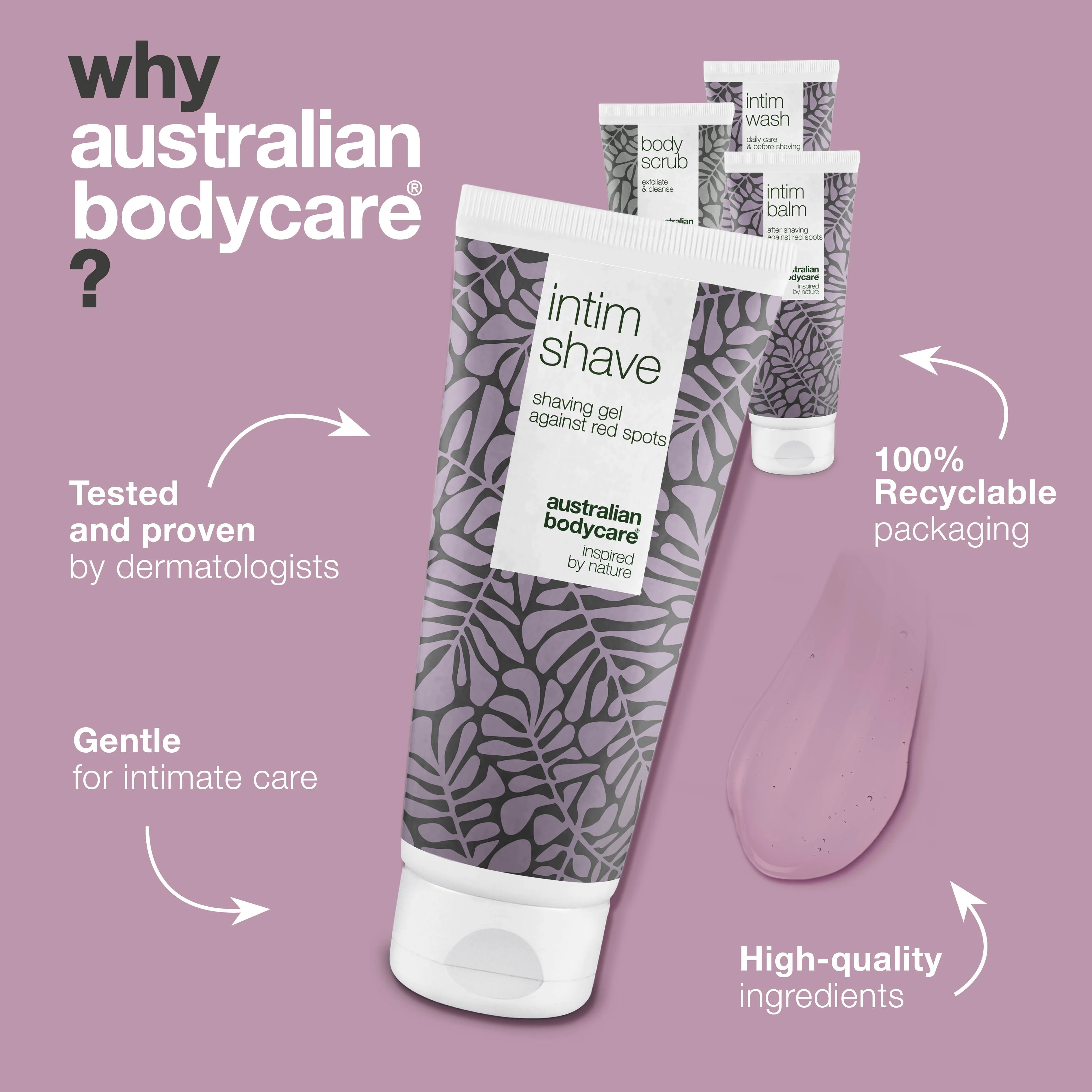 Pack of 4 products for intimate shaving — against red pimples and ingrown hairs - Image 4
