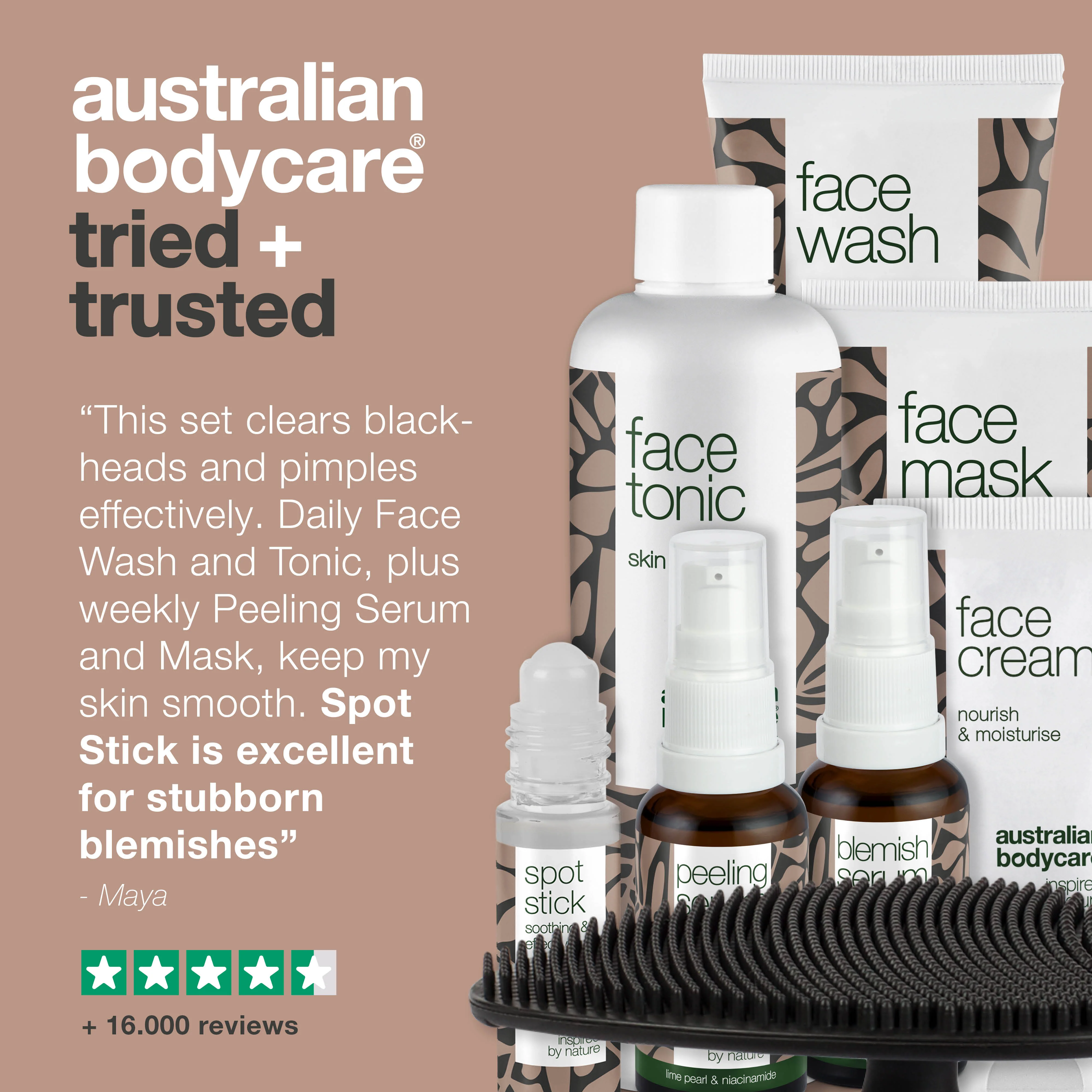 Complete skin care set against spots and congested skin — 8 products for oily skin, blackheads, closed comedones and pimples - Image 5