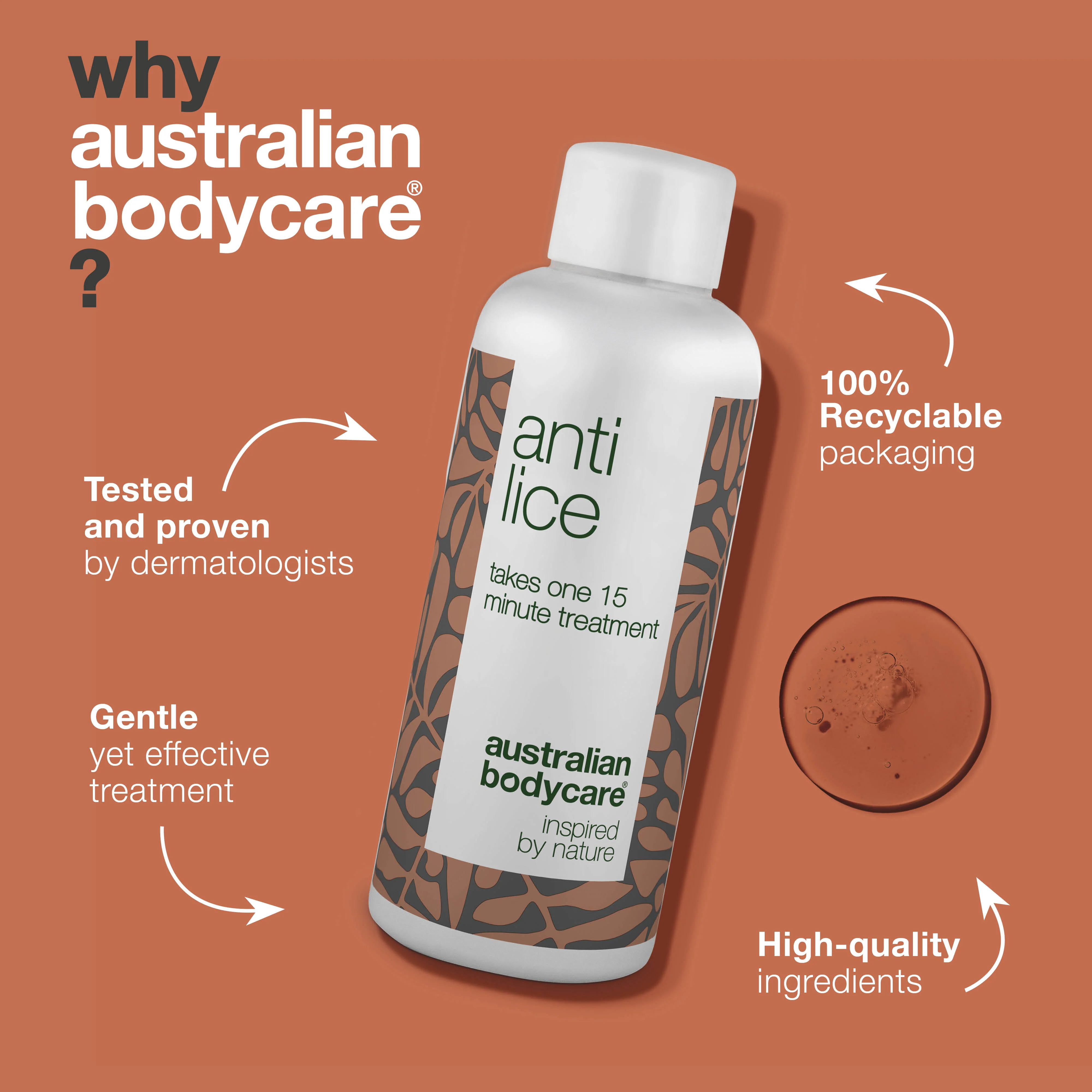 Lice Treatment-Effective Cure for Lice and Eggs in 15 Minutes — Non-toxic lice treatment with natural ingredients. Encapsulates and suffocates lice and eggs. Paraben and insecticide-free. - Image 4