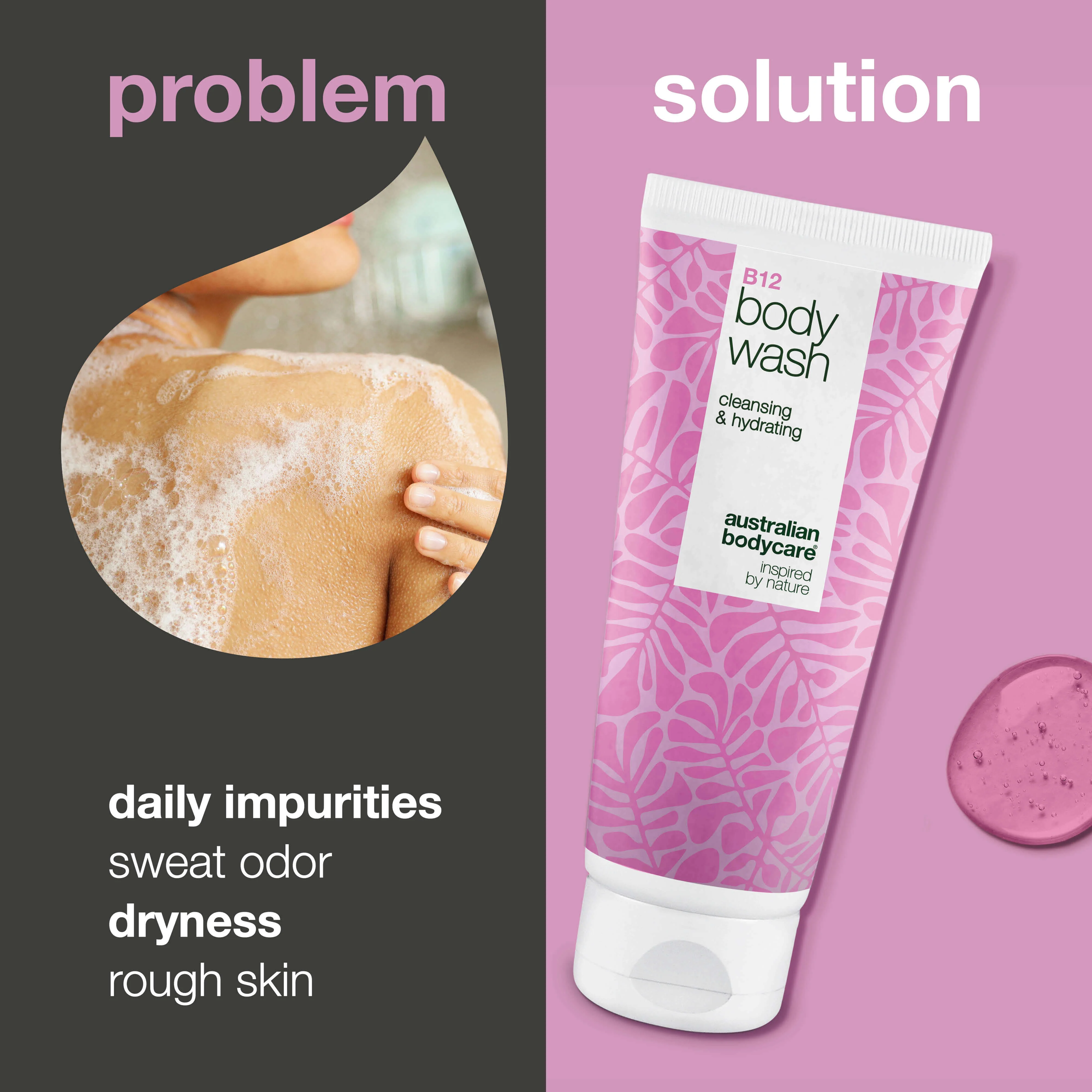 Body Wash with B12 – Daily Hydration and Nourishment — B12 Body Wash – daily care that cleanses, soothes, and deeply hydrates skin. - Image 2