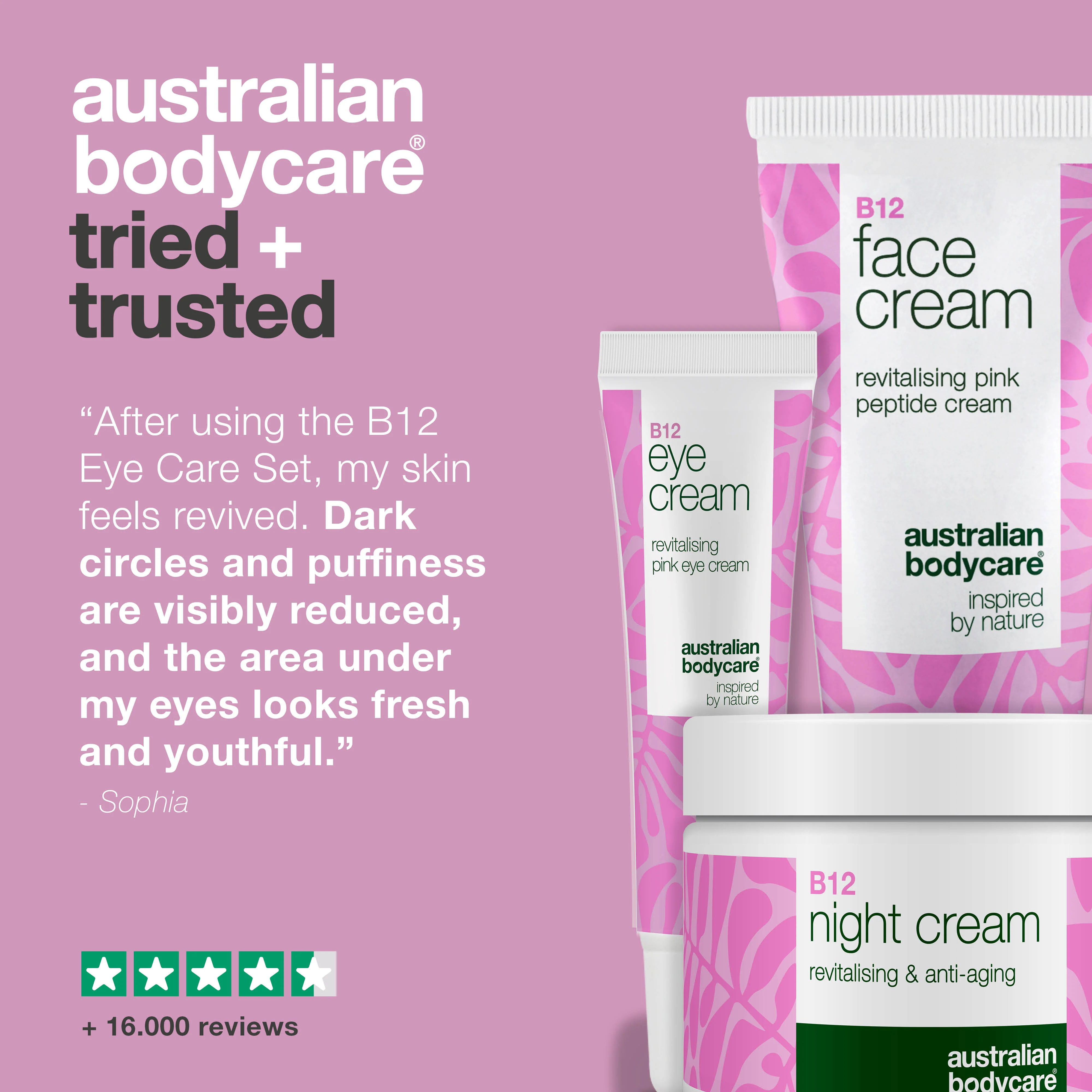 B12 Eye Care Set for Puffiness and Dark Circles — Effective B12 set for dark circles and puffiness. Adds hydration and glow to the eye area. - Image 5