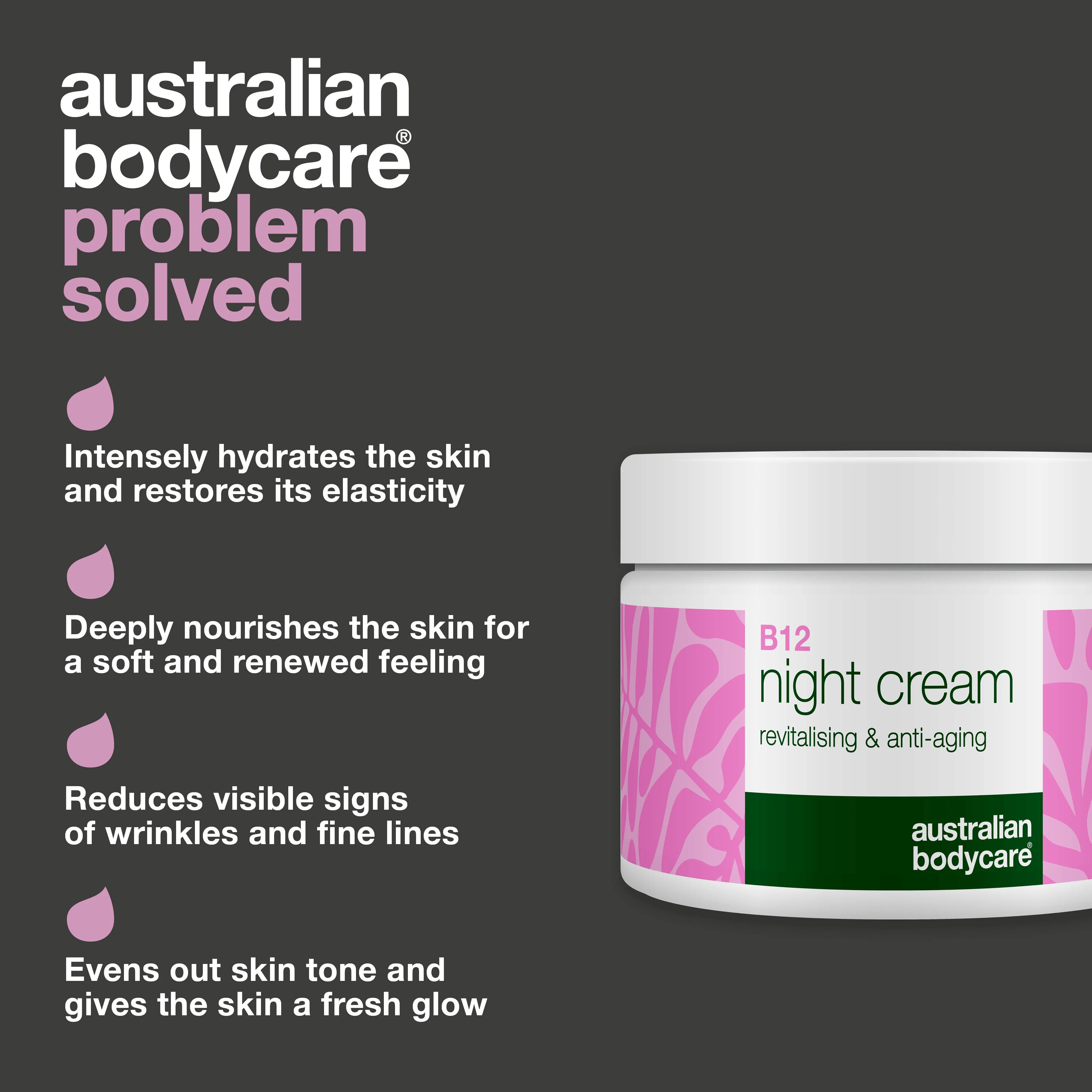 B12 Night Cream – Nourishing Anti-Age Care for Glowing Skin — B12 Night Cream hydrates, firms, and revitalizes skin with a natural glow. - Image 3