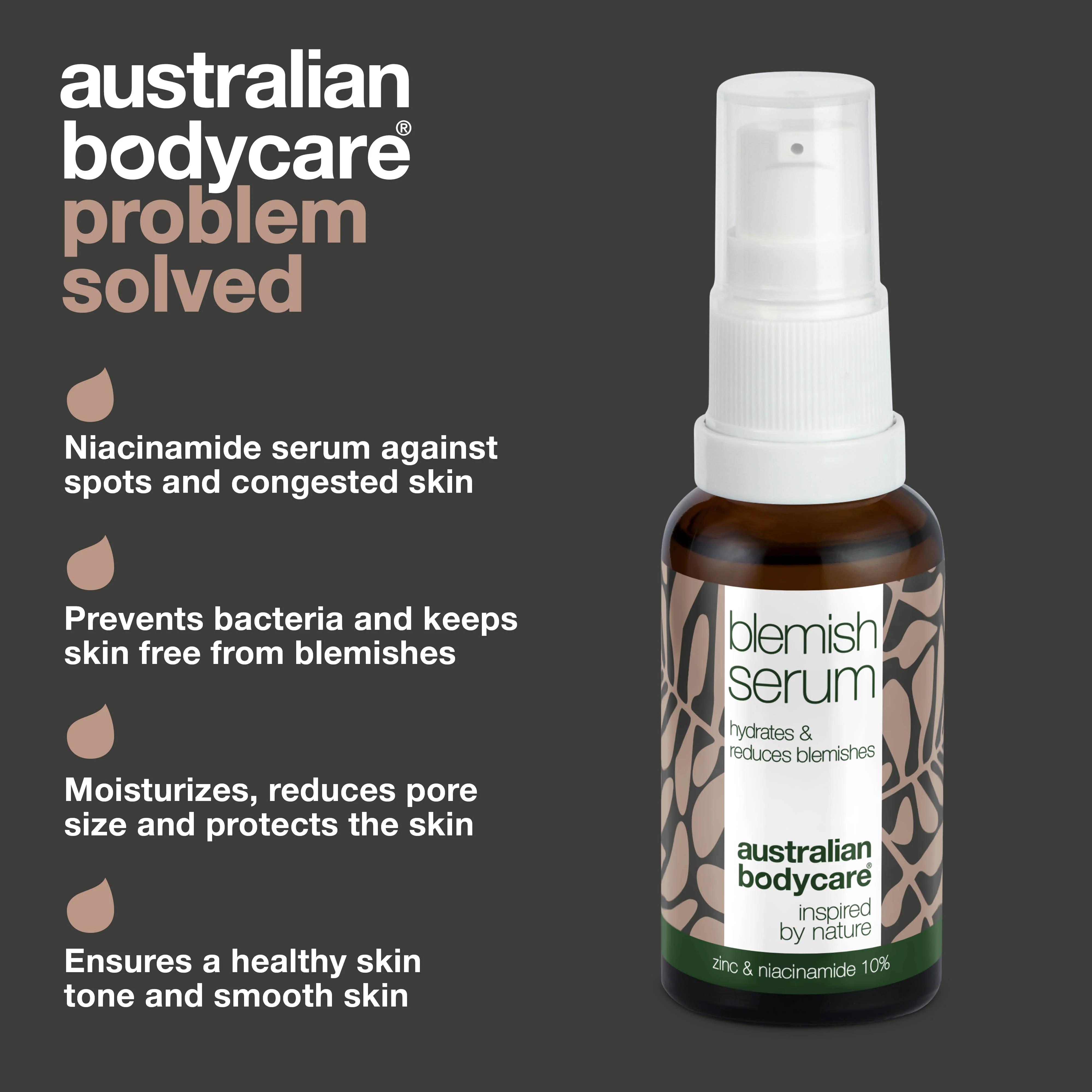 Niacinamide serum for spots and congested skin — With Niacinamide 10%, Zinc 1% and Tea Tree Oil for pimples, blackheads, and skin blemishes - Image 3
