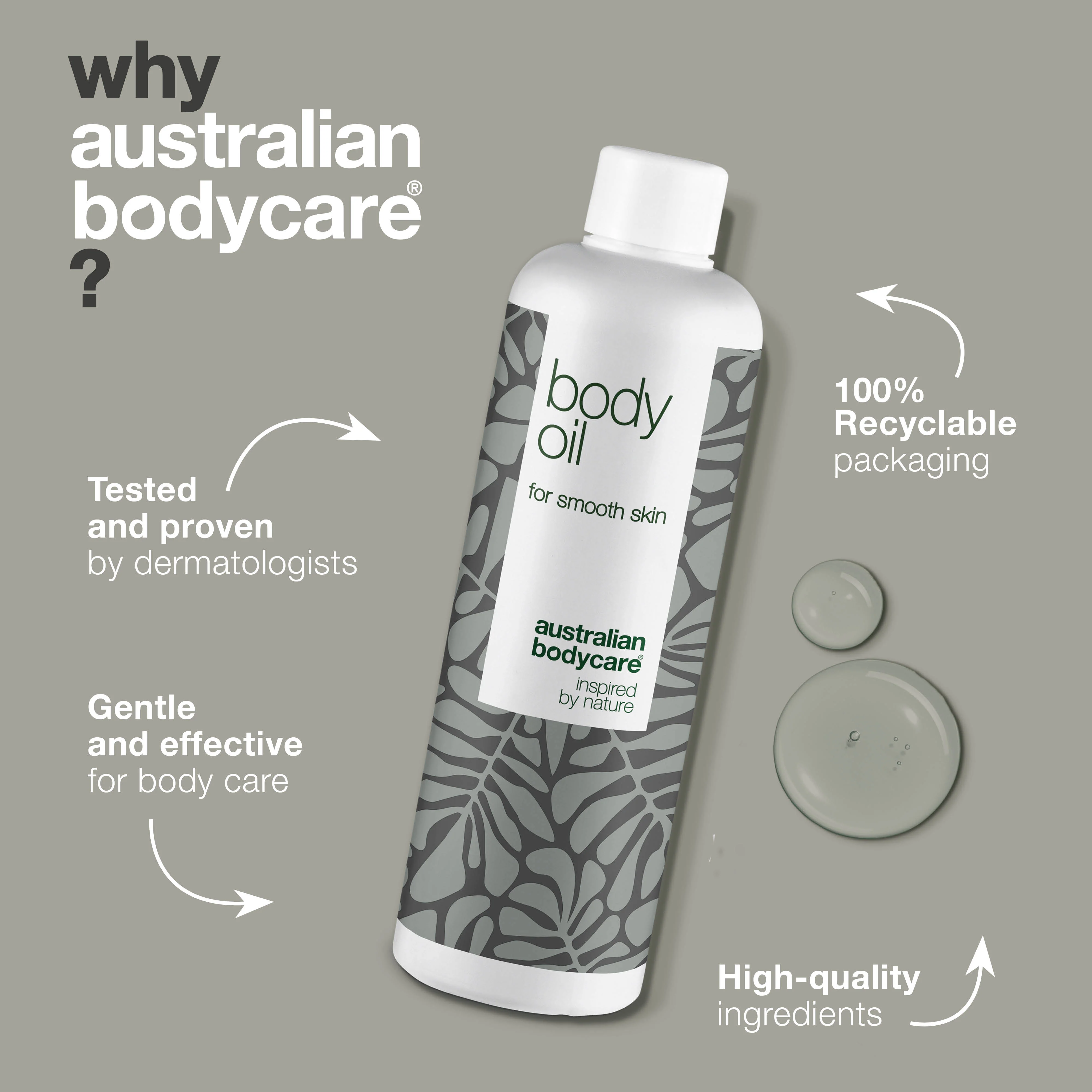 Body Oil – Reduces stretch marks, scars, and dark spots — Body Oil reduces stretch marks, scars, and dark spots. With almond oil, squalane, and vitamin E, it hydrates and smooths the skin. - Image 4