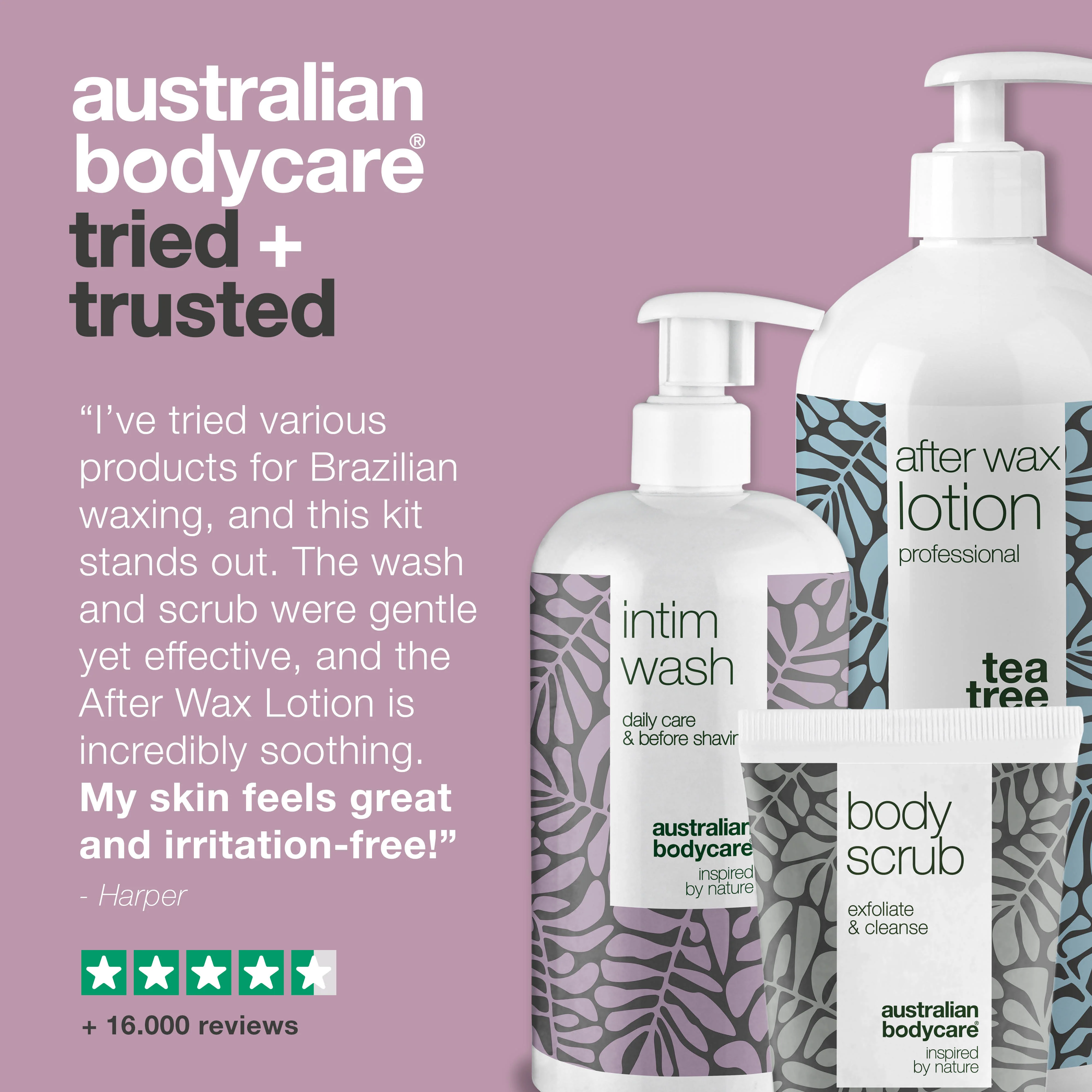 Brazilian Wax Kit — 3 products for waxing the bikini line and intimate area - Image 5