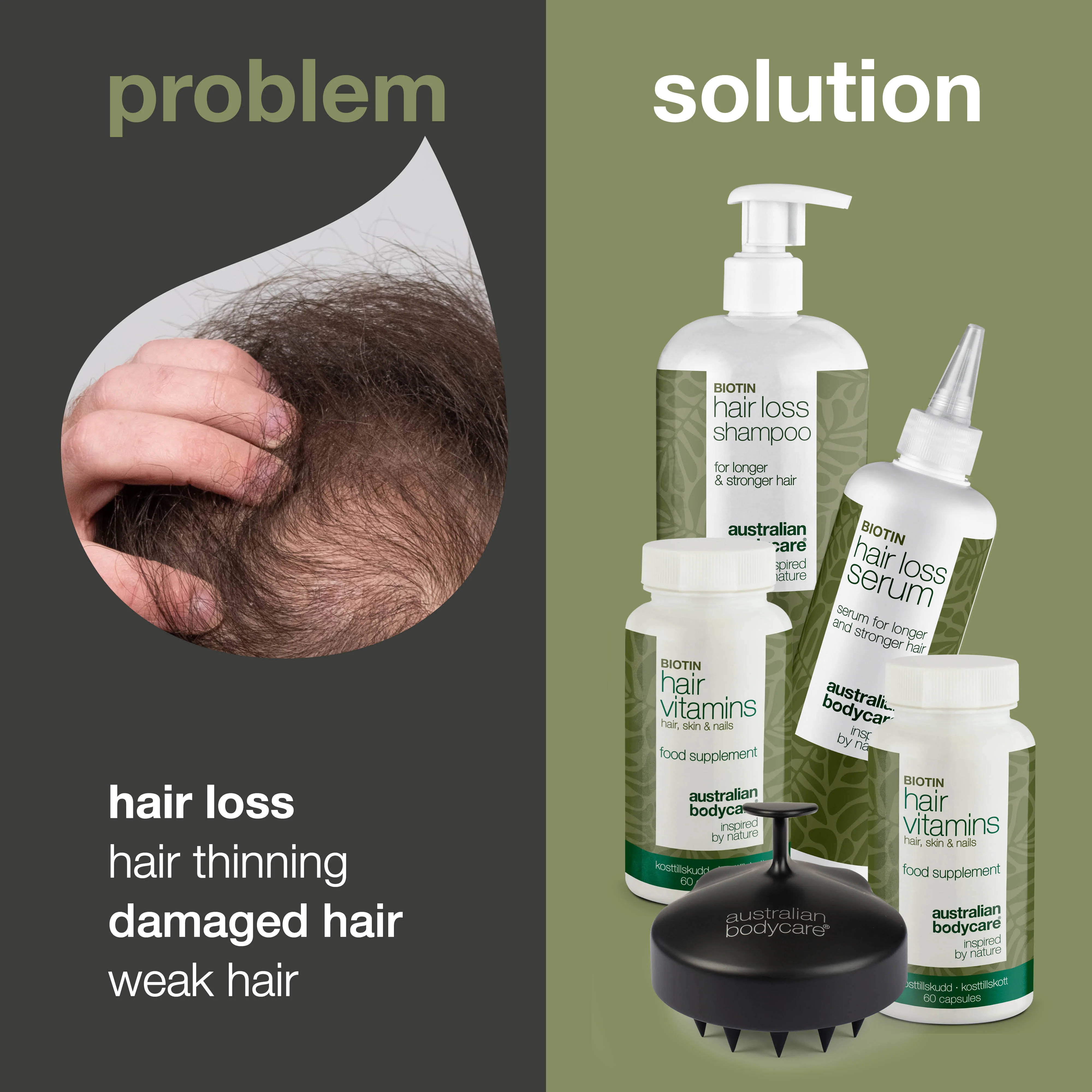 Complete hair loss package with XL products — 5 products for daily care for hair loss, fine and thin hair - Image 2