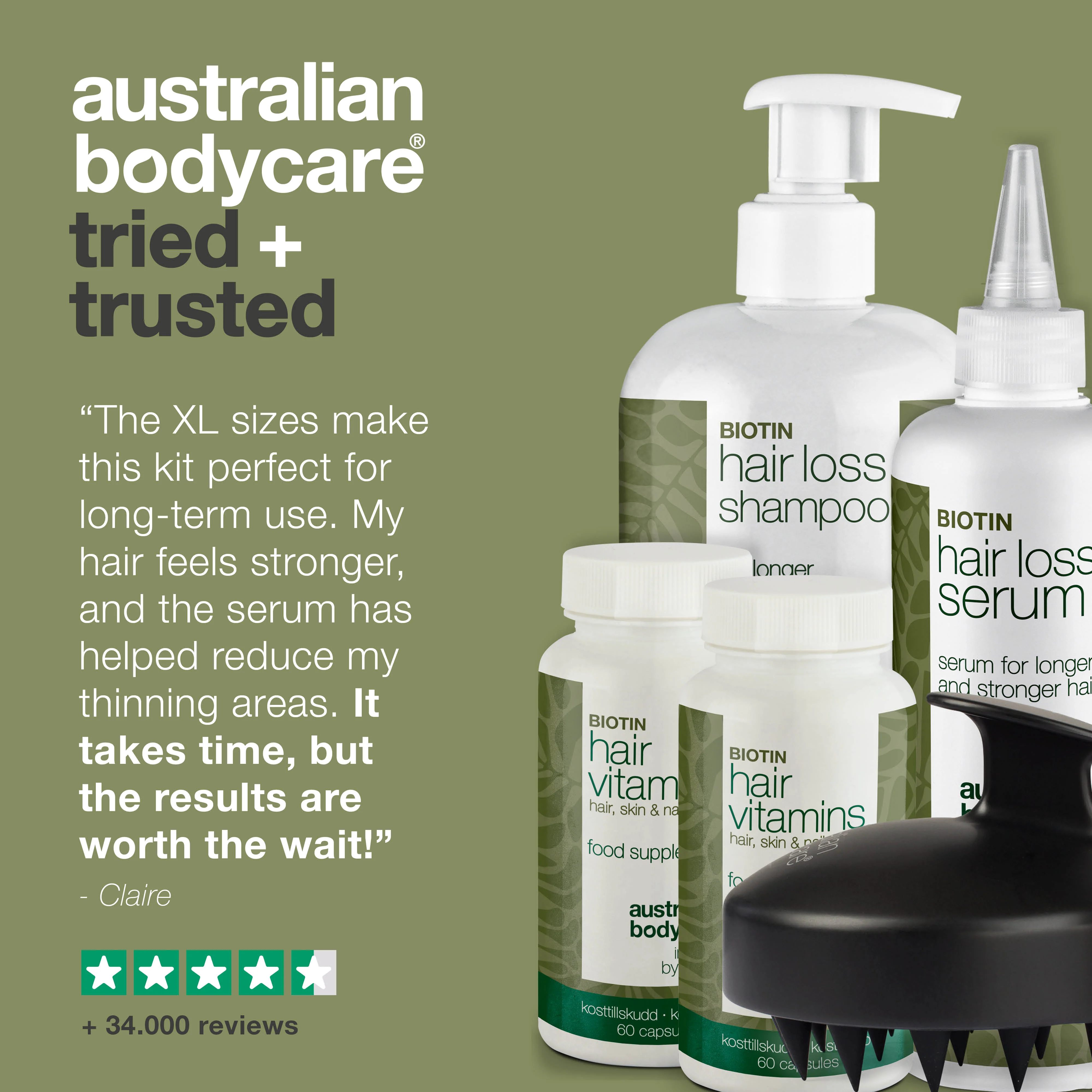 Complete hair loss package with XL products — 5 products for daily care for hair loss, fine and thin hair - Image 5