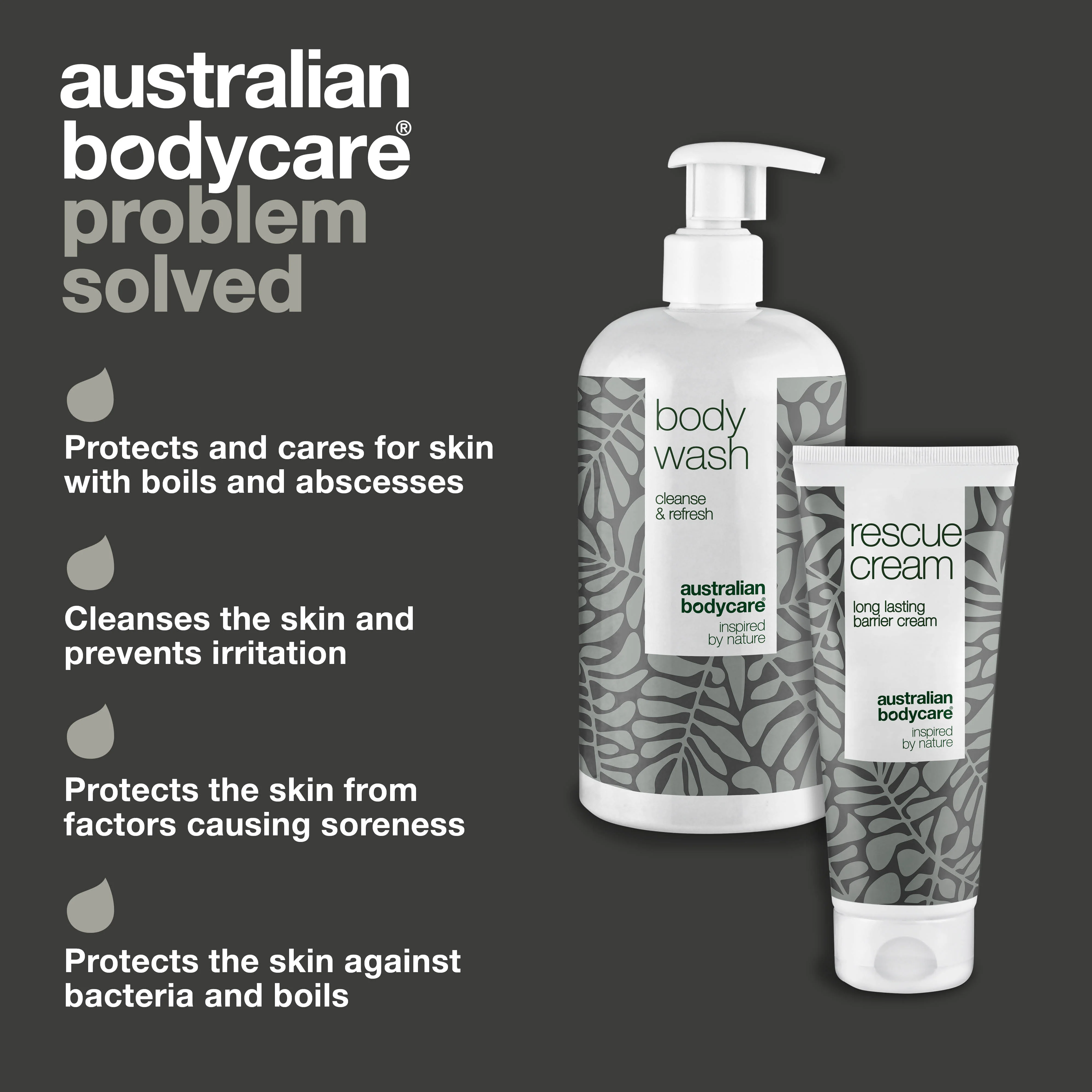 Kit for the daily care of boils — 2 products for daily cleansing and care of furuncles, abscesses and exposed skin - Image 3