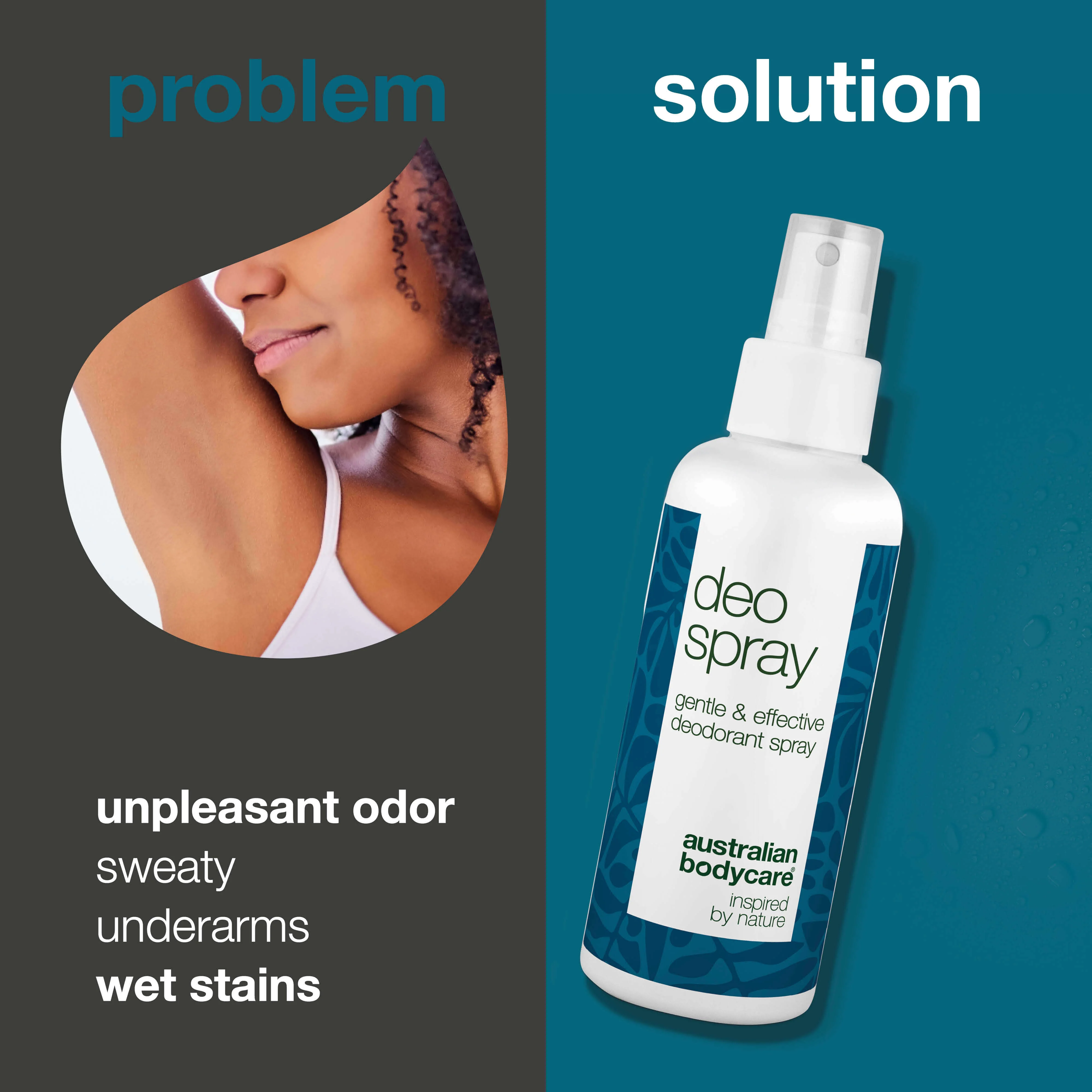 Antiperspirant Deodorant Spray – Fights Sweat & Odor — Control sweat and odor with this long-lasting deodorant spray. Dermatologically tested and suitable for all skin types. - Image 2