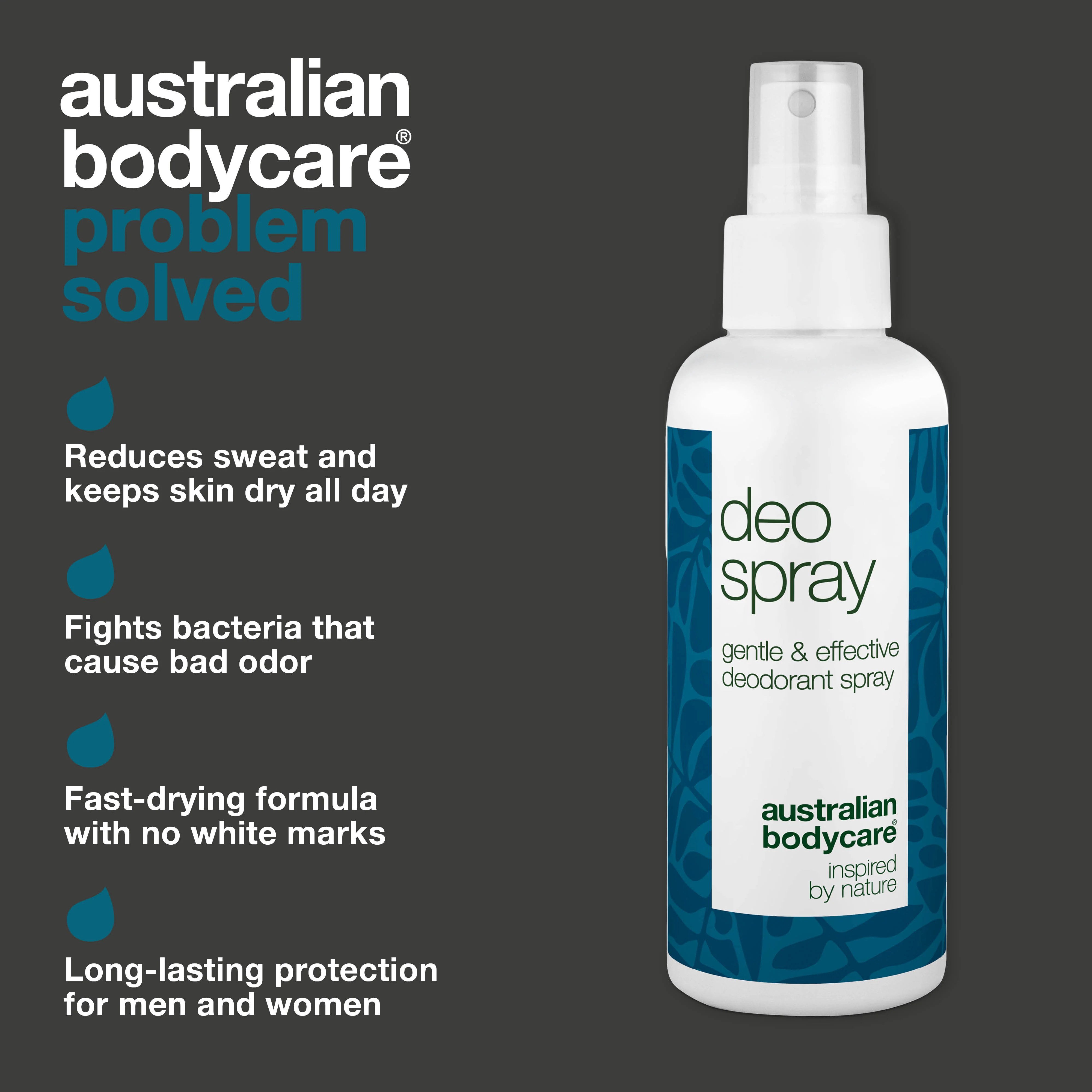 Antiperspirant Deodorant Spray – Fights Sweat & Odor — Control sweat and odor with this long-lasting deodorant spray. Dermatologically tested and suitable for all skin types. - Image 3