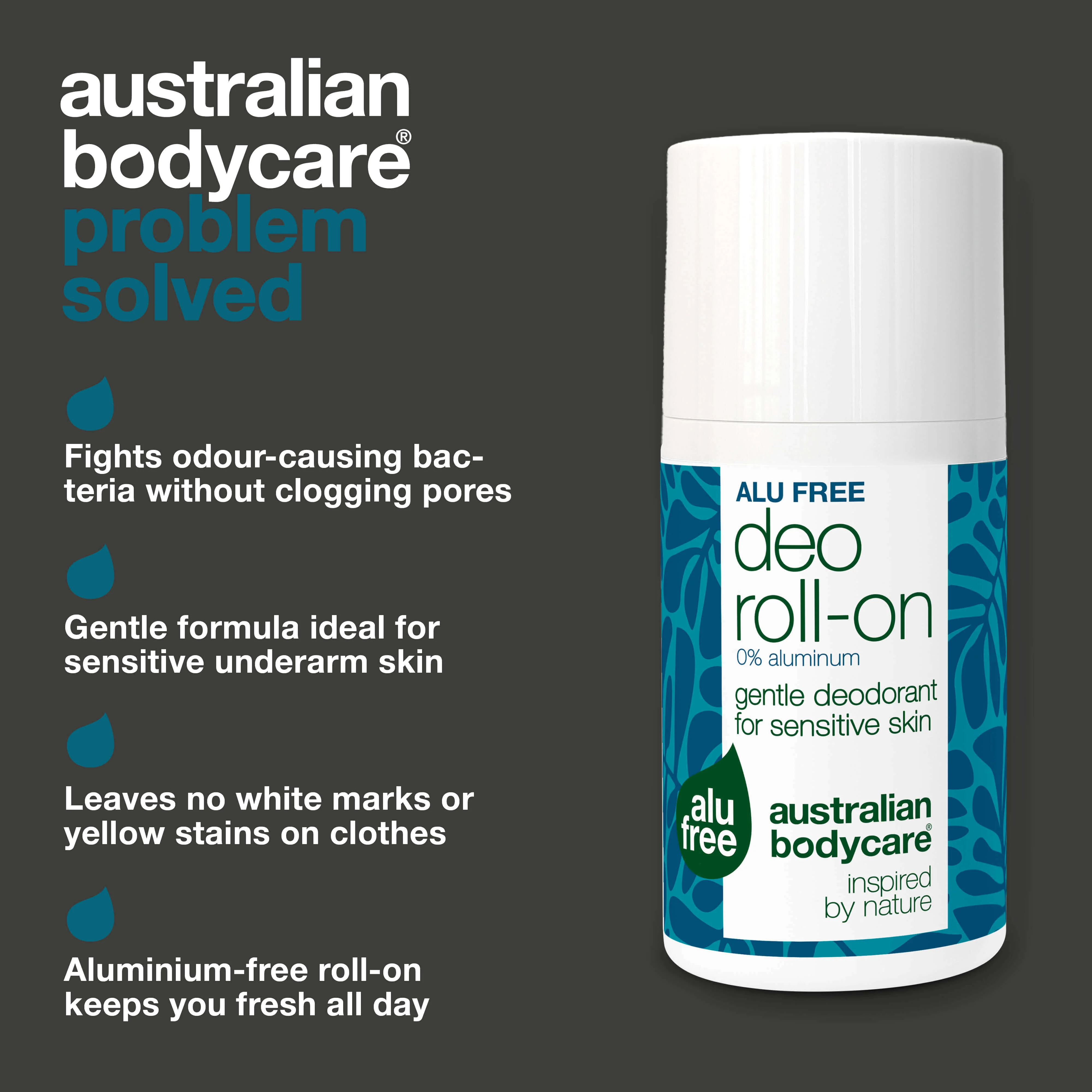 Aluminium Free Natural Roll-On Deodorant for Odour Control — Natural deodorant that fights odour without aluminium. Stay fresh all day – gentle, effective, and kind to sensitive skin. - Image 3
