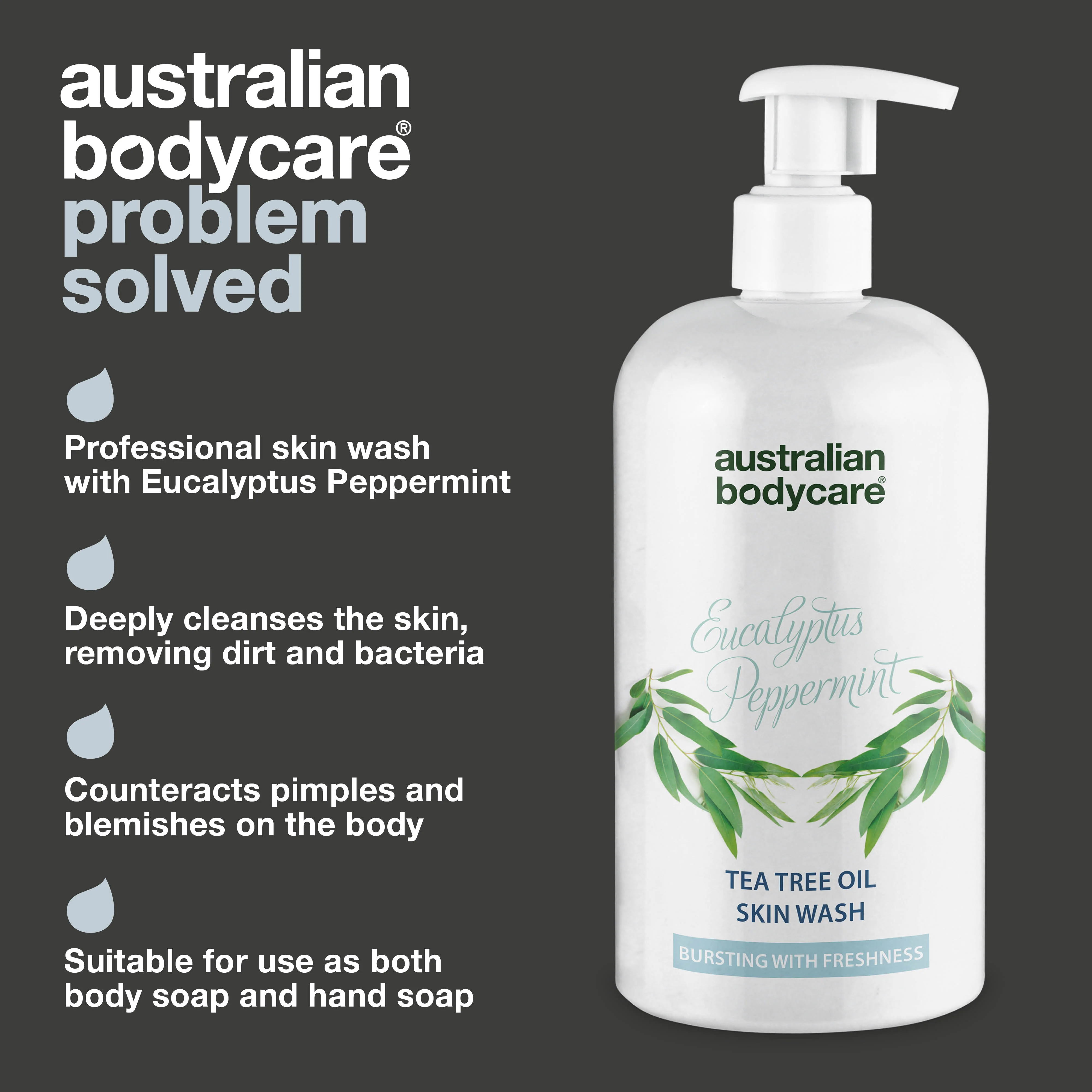 Professional Eucalyptus Skin Wash — Shower gel for professional use, with natural Tea Tree Oil and Australian eucalyptus - Image 3