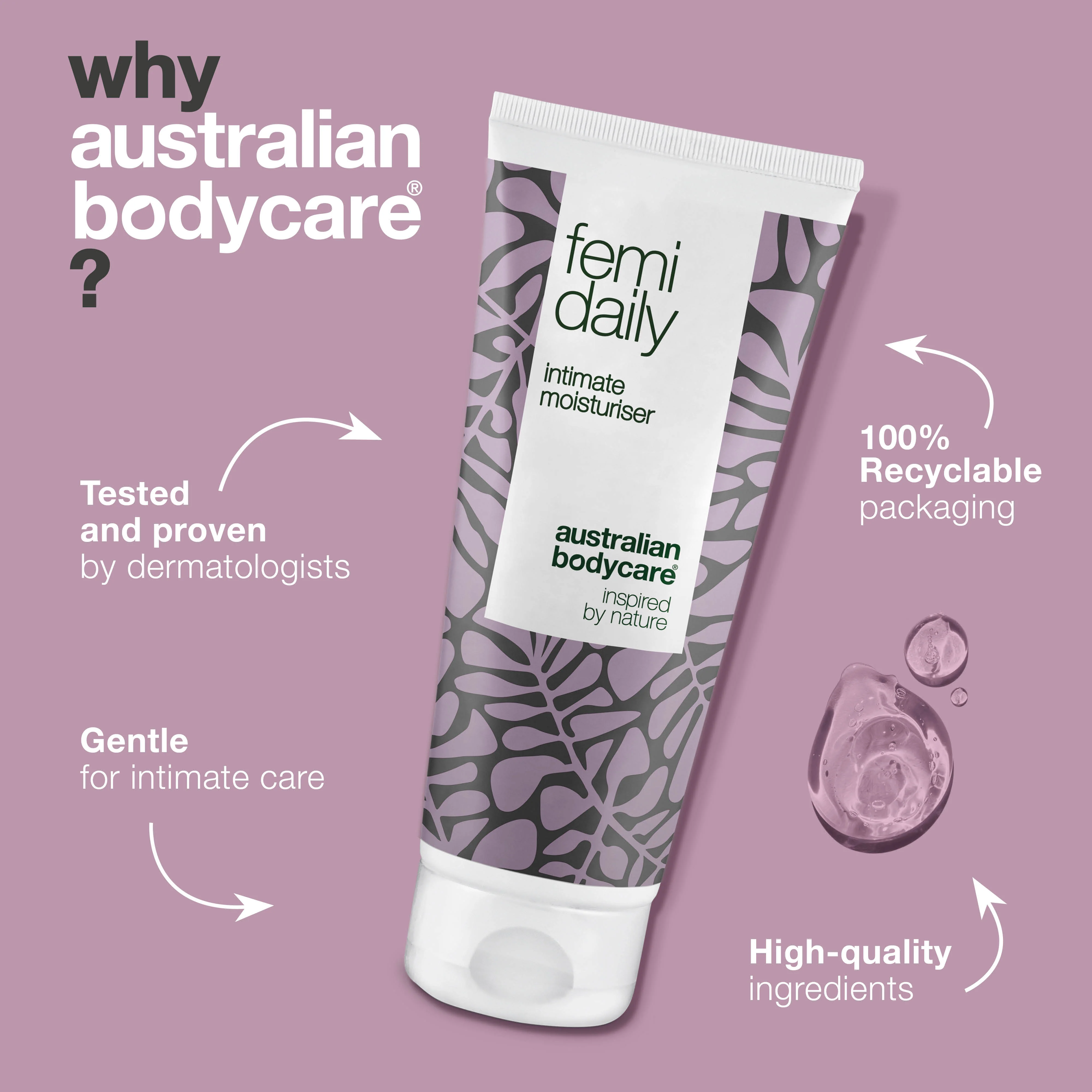 Intimate gel against vaginal dryness, genital itching and vaginal odor — Intimate gel for the daily care of intimate problems - Image 4