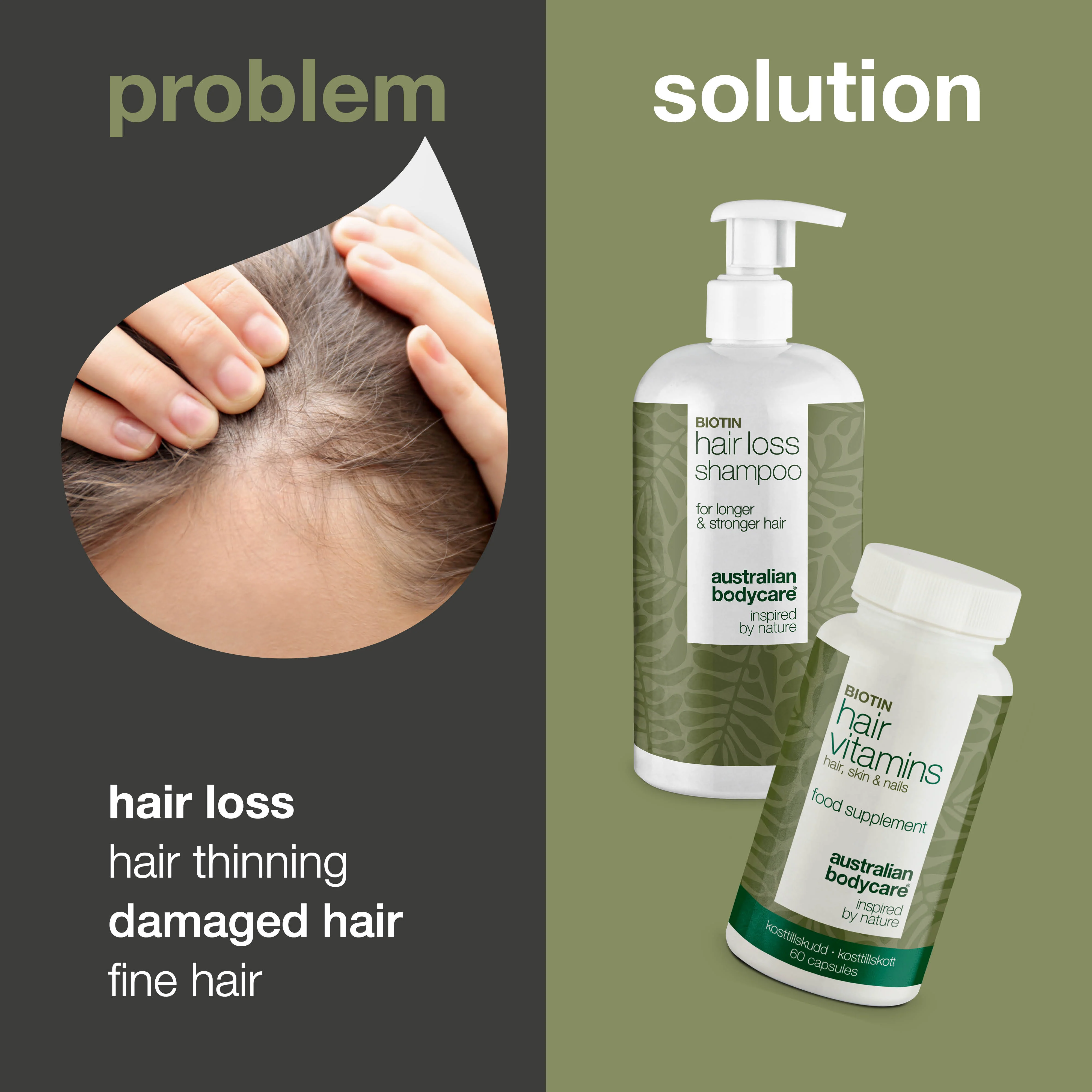 Hair loss shampoo and vitamins for hair growth — Products to strengthen thin and damaged hair - Image 2