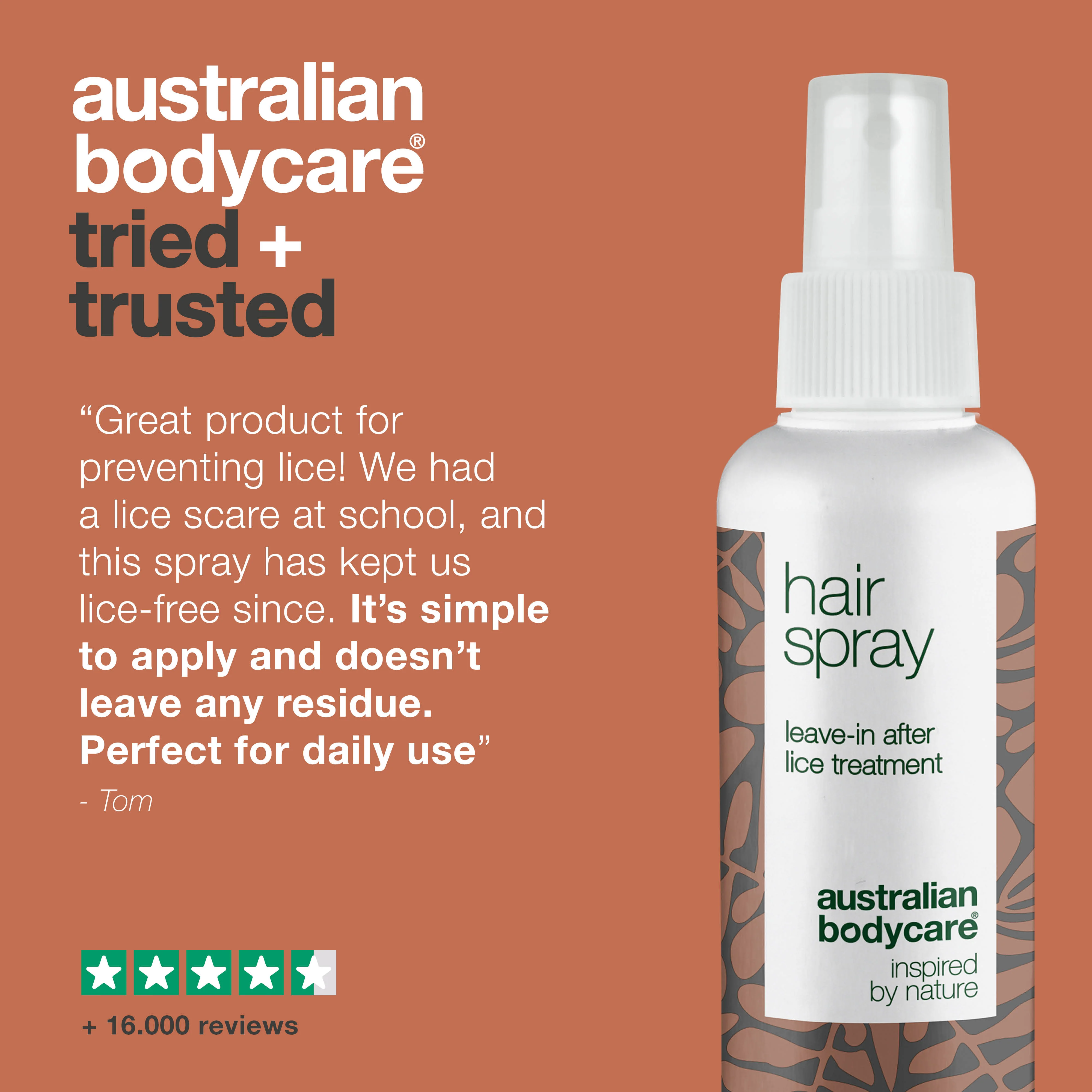 Anti head lice hair spray for hair and scalp — Hair spray to prevent head lice after treatment - Image 5