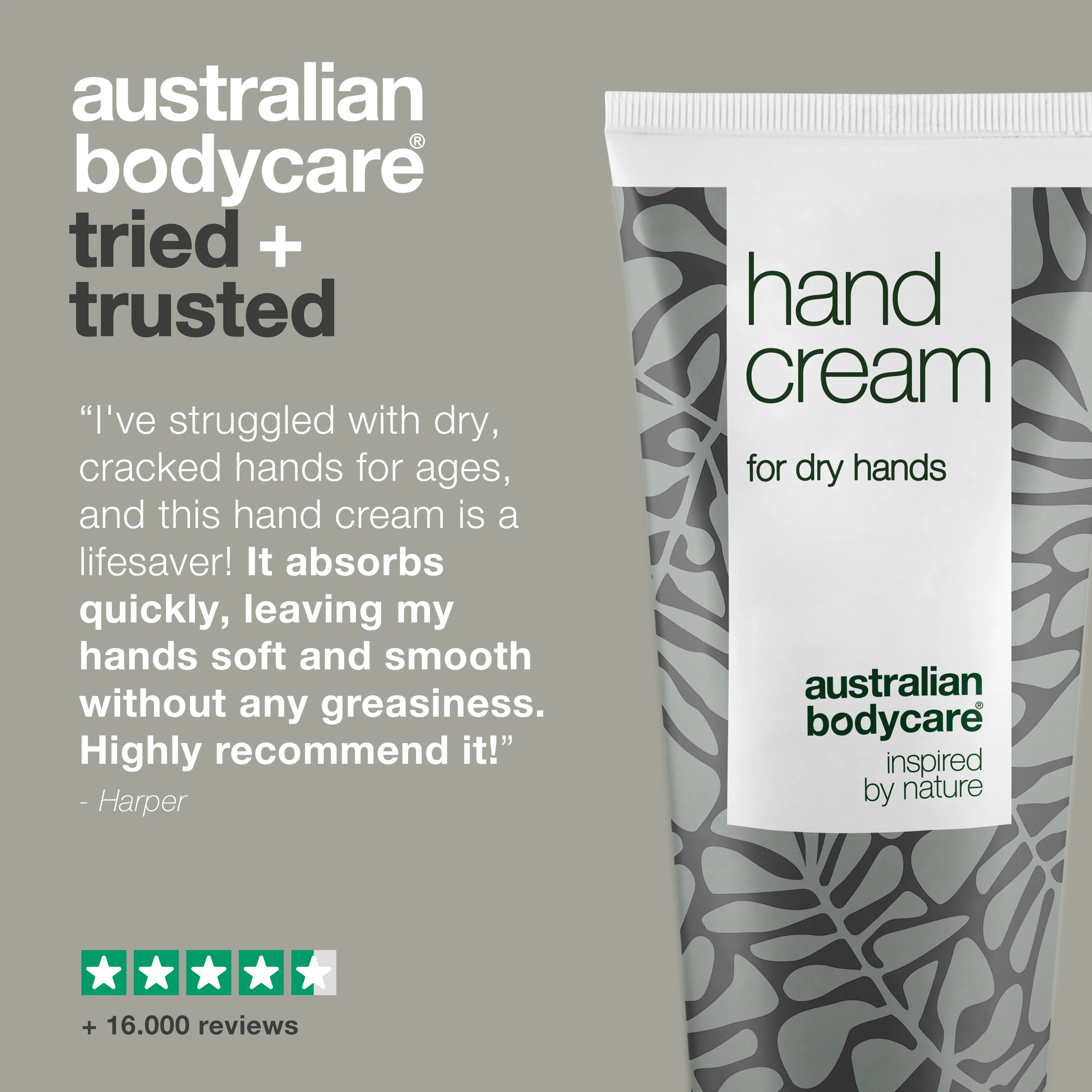 Tea Tree Hand cream for red and dry hands — Hand lotion for the daily care of cracked, itchy hands or with red skin - Image 5