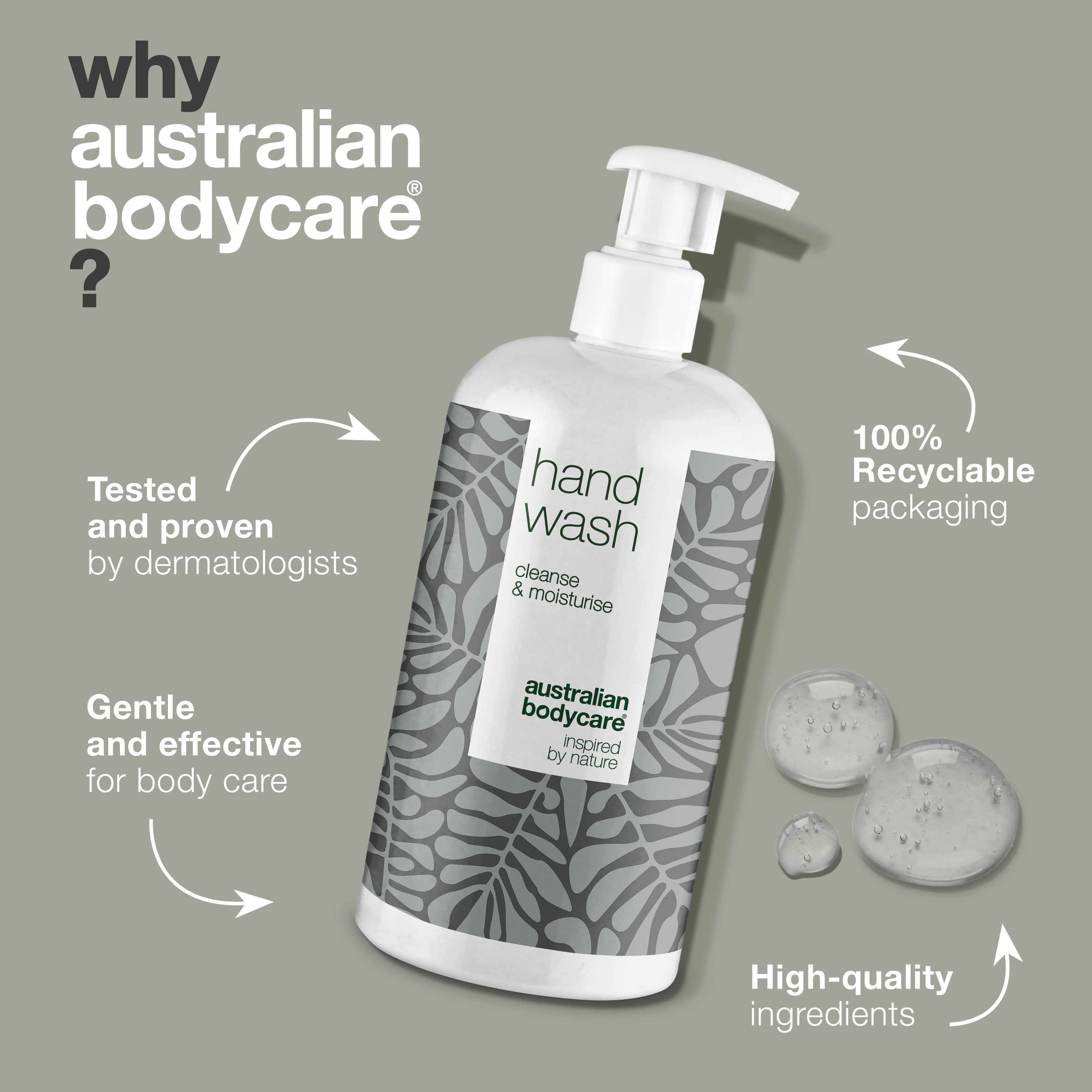 Liquid hand soap for dry hands with Tea Tree Oil — Liquid hand wash for effective cleansing of bacteria and dirt - Image 4
