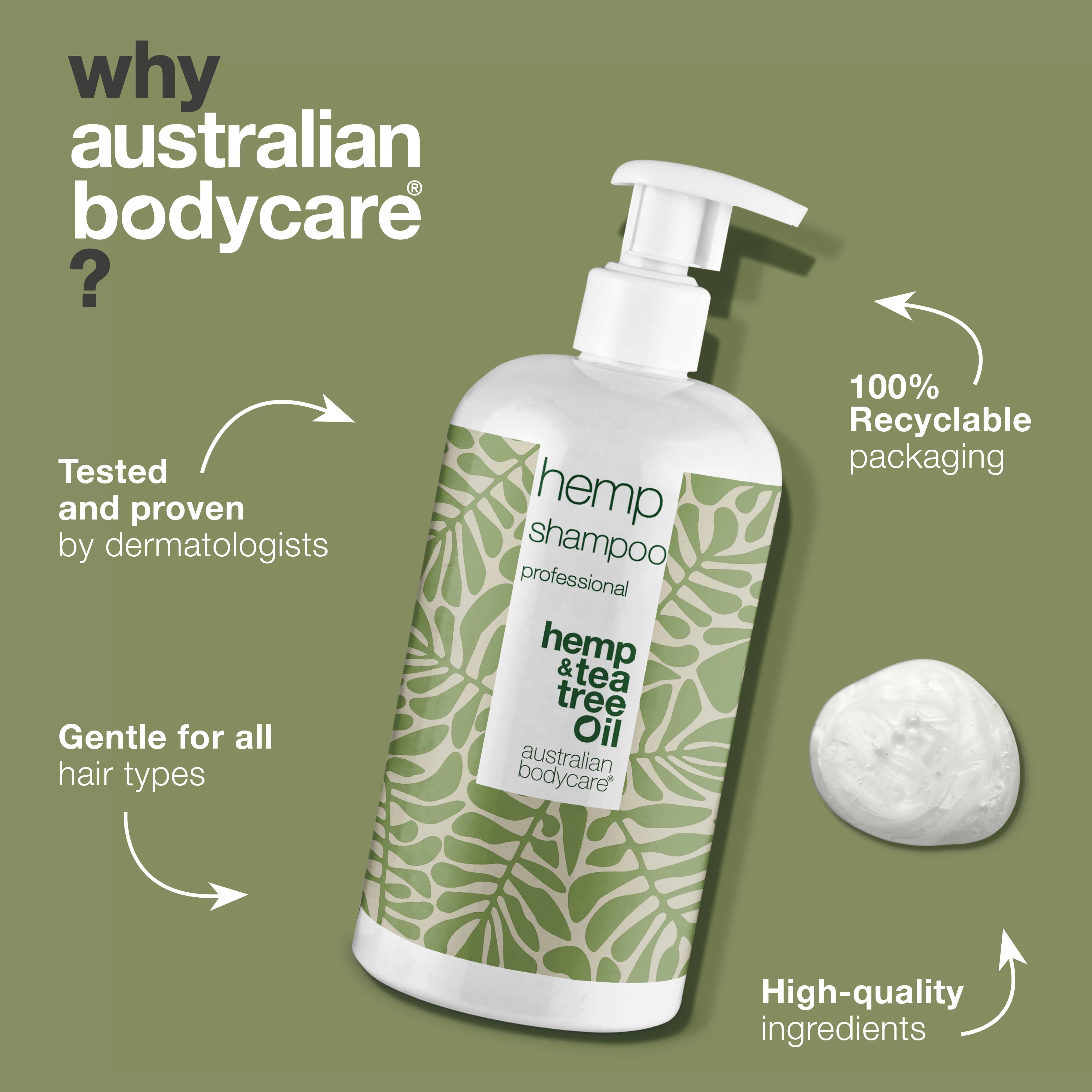 Hemp Shampoo for Dry Hair and a Balanced Scalp —  Hemp Shampoo delivers deep moisture and nourishment while helping to maintain a balanced, healthy scalp. - Image 4