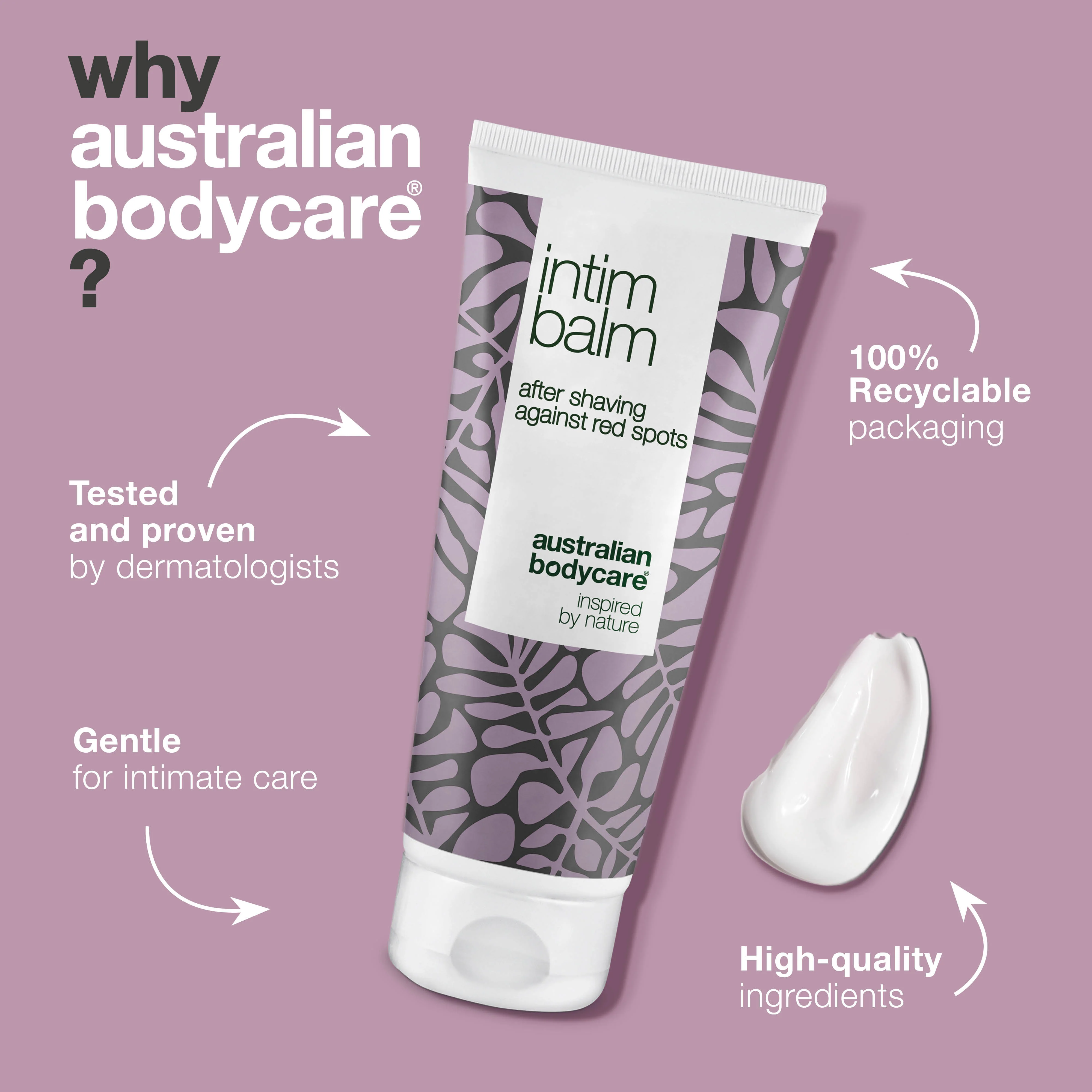 Intimate aftershave balm for razor burn, ingrown hair and razor bumps — Aftershave balm for pubic hair removal soothes the skin to prevent shaving rash, red spots and irritation - Image 4