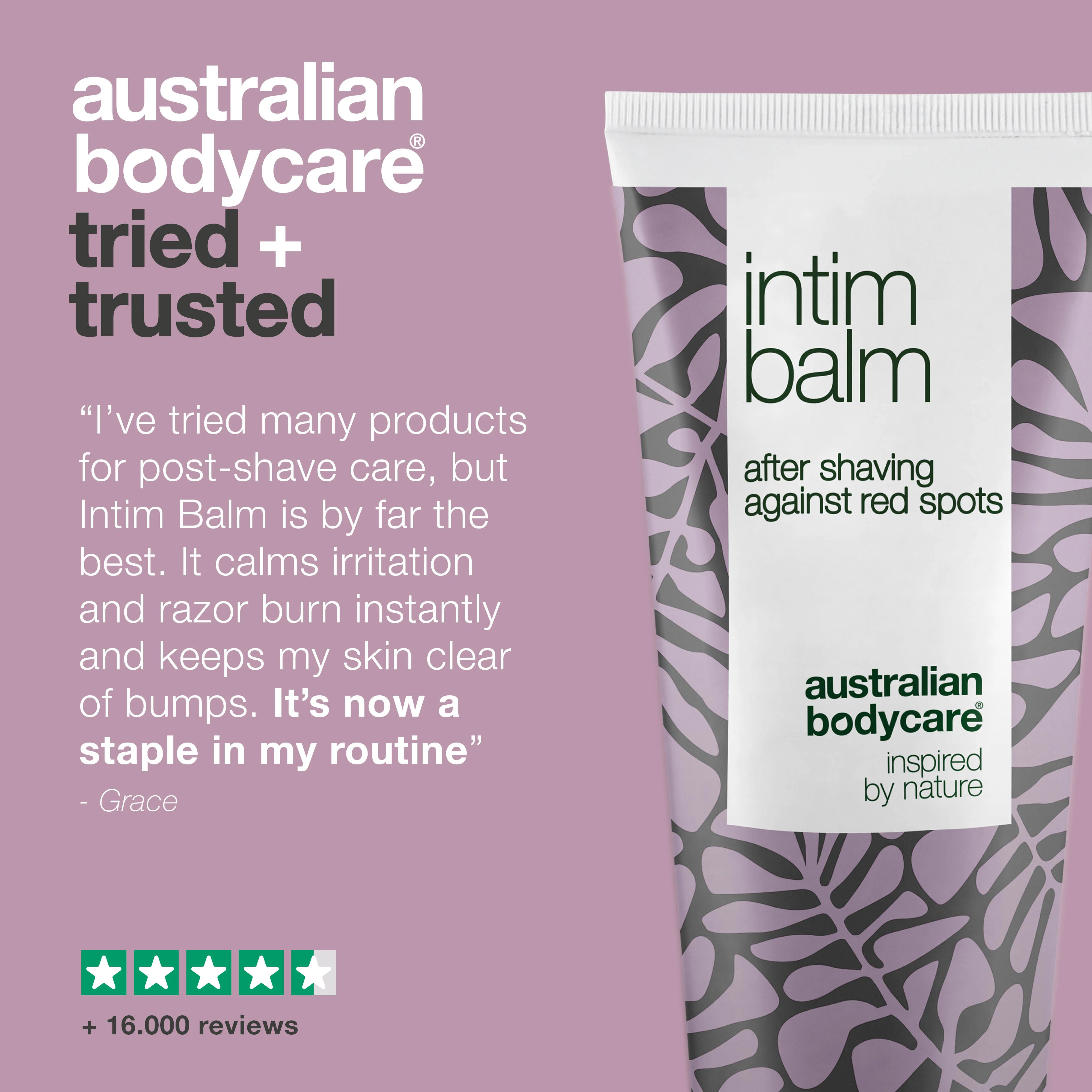 Intimate aftershave balm for razor burn, ingrown hair and razor bumps — Aftershave balm for pubic hair removal soothes the skin to prevent shaving rash, red spots and irritation - Image 5