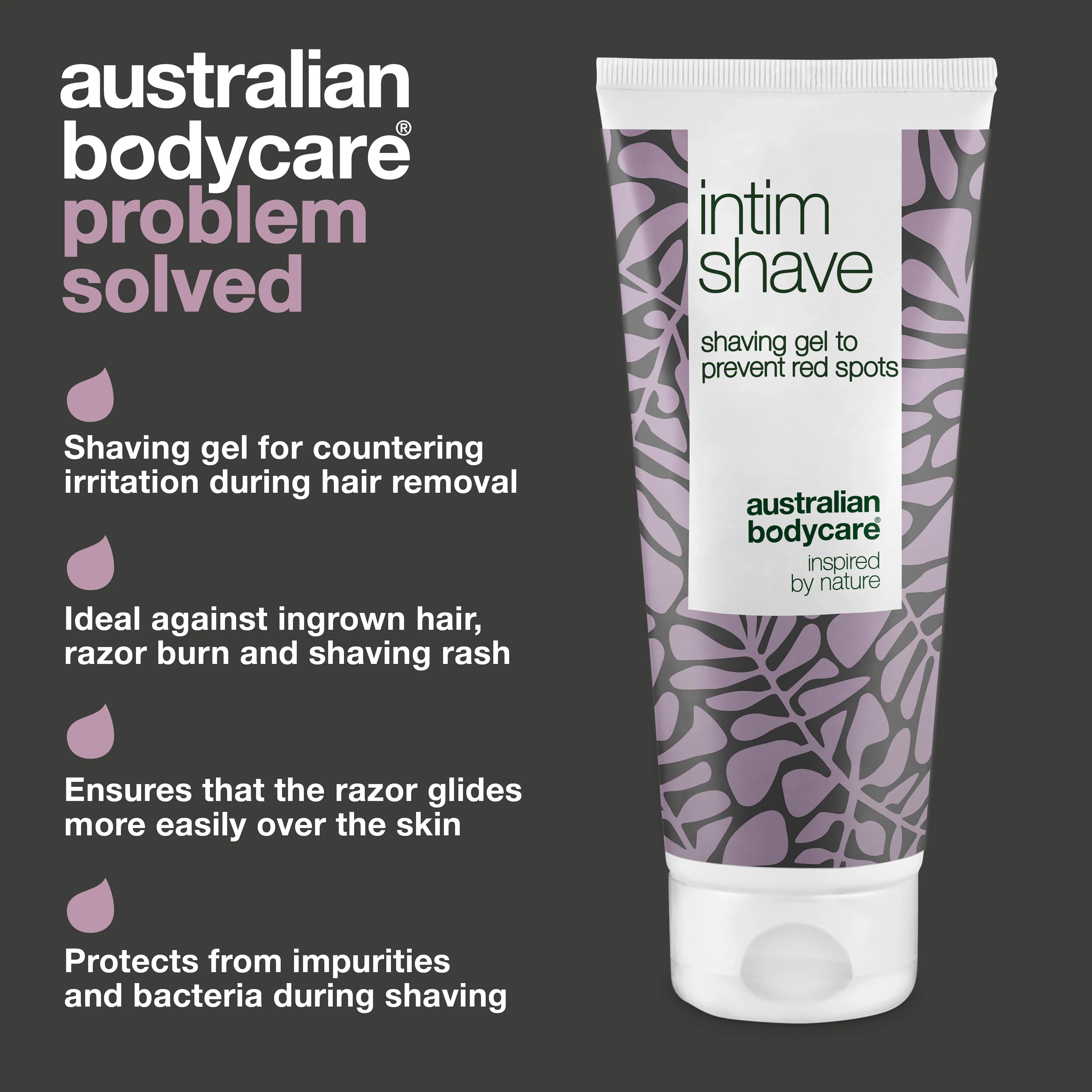 Intimate shaving gel against razor burn and ingrown hair — Shaving gel for the removal of pubic hair fights irritation and razor bumps - Image 3