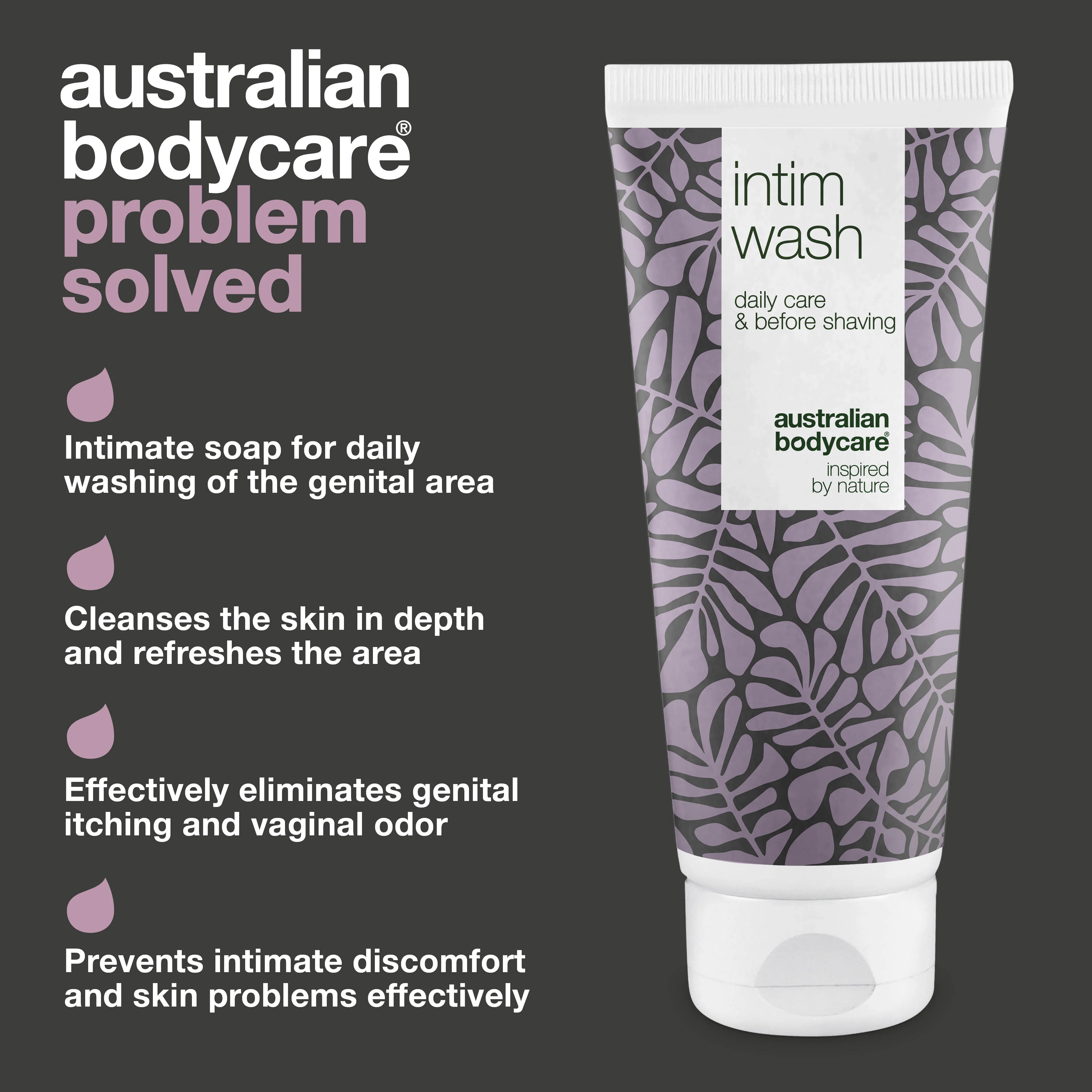 Intimate Wash for Odour and Itching — Daily intimate wash with natural ingredients to combat odour, itching, and irritation. Suitable for both men and women. - Image 3