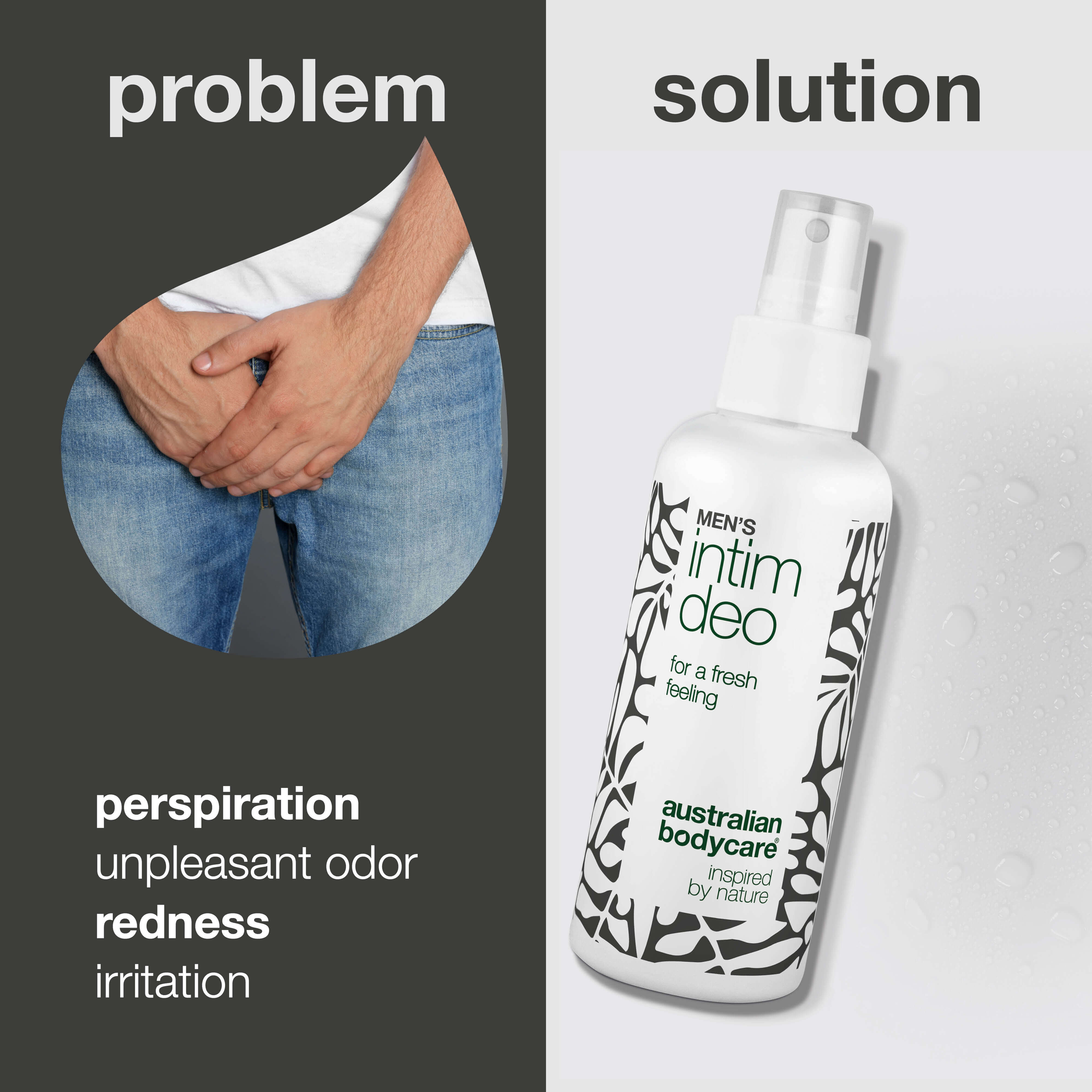 Intimate Deo for Men – Fights Sweat, Odor and Discomfort — Intimate Deo for men helps reduce sweat, odor and irritation. Stay fresh and confident all day. - Image 2