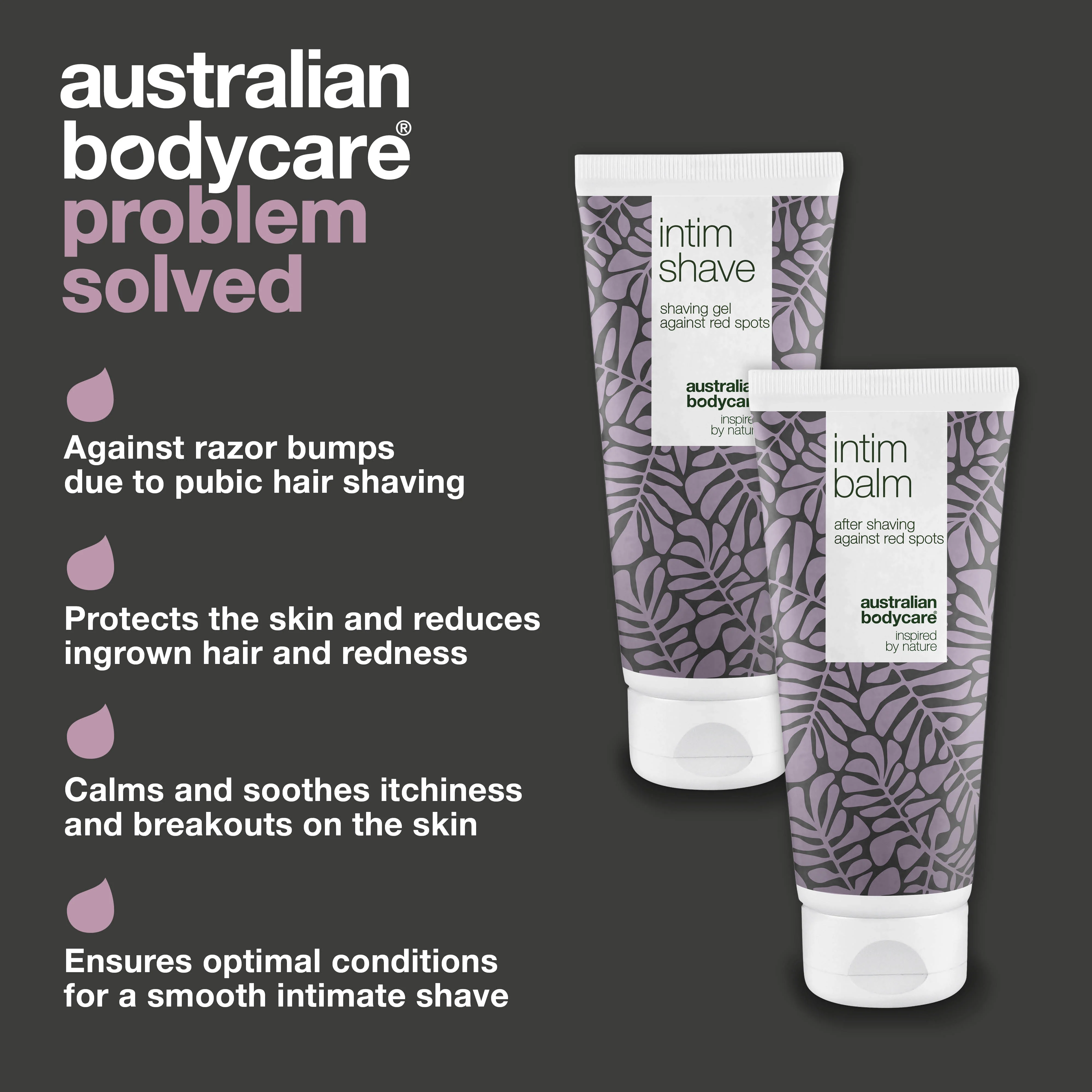 XL Intimate shaving kit — large intimate shaving gel and aftershave balm for ingrown hairs - Image 3