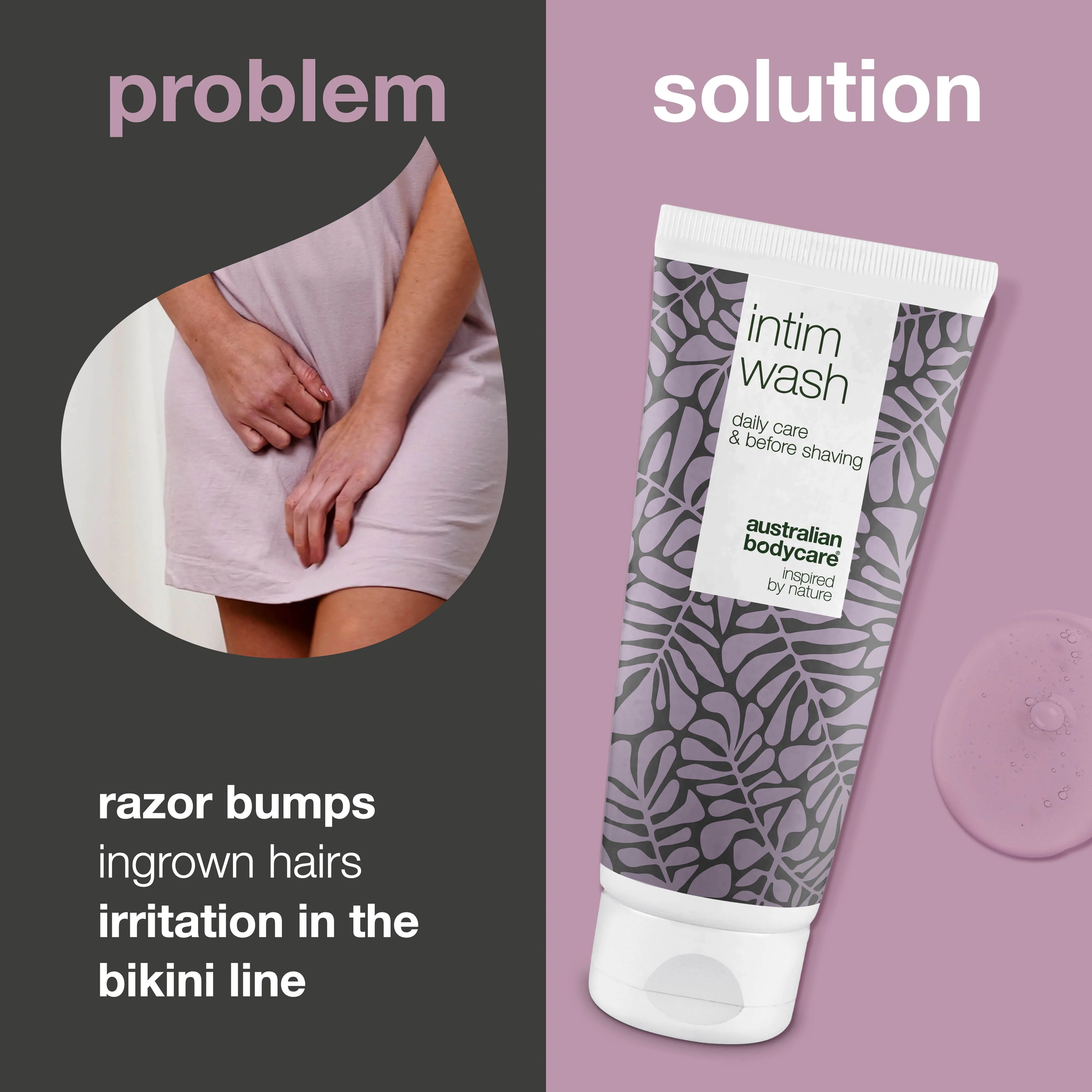 Intimate Soap for Shaving - Prevents Red Bumps & Ingrown Hairs — Experience smooth and irritation-free shaving with our intimate soap. Prevents red bumps, ingrown hairs, and beard pest. Natural ingredients. - Image 2