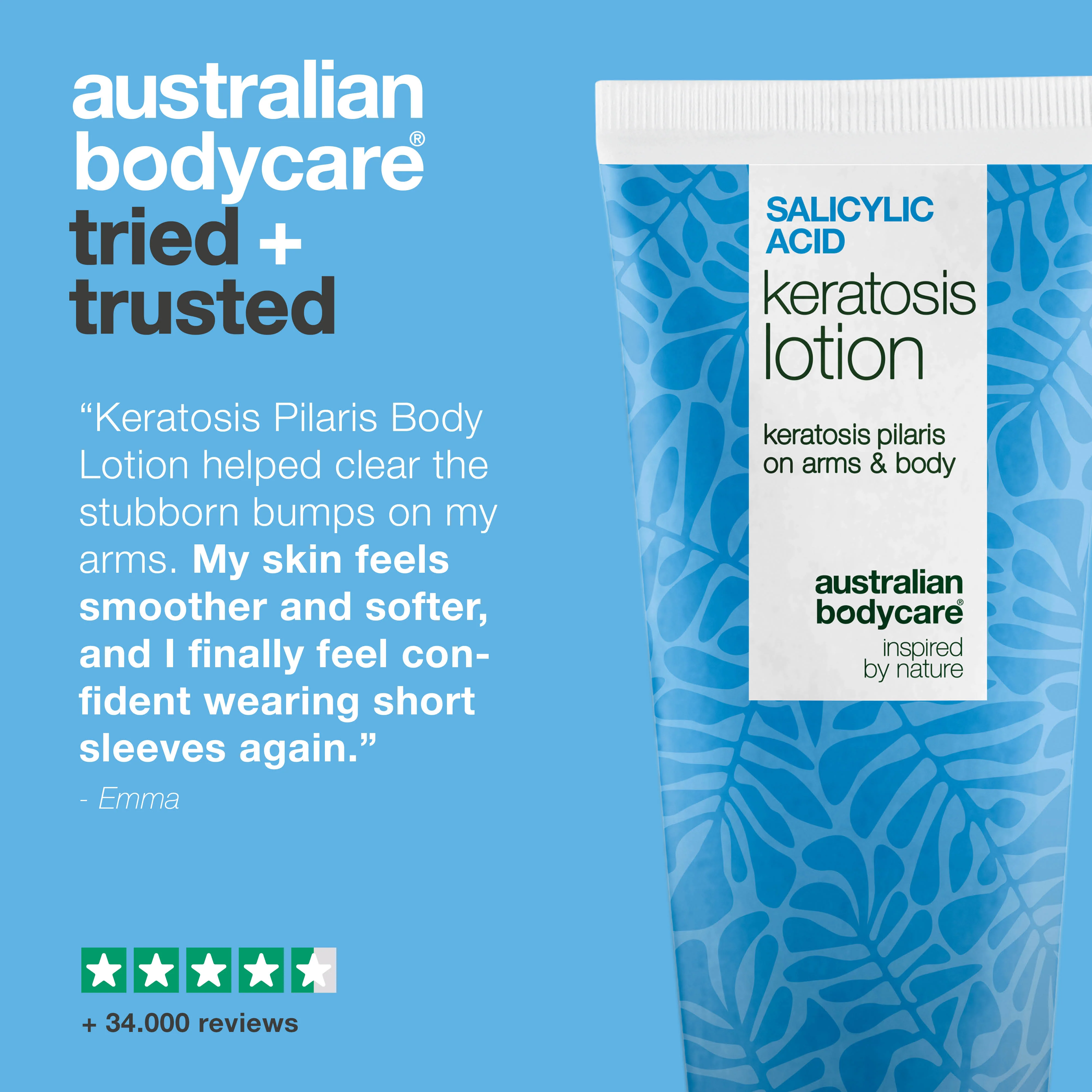 Body lotion for keratosis pilaris and rough, bumpy skin — Body lotion for keratosis pilaris and dryness. Smooths skin with salicylic acid, niacinamide, and zinc. - Image 5