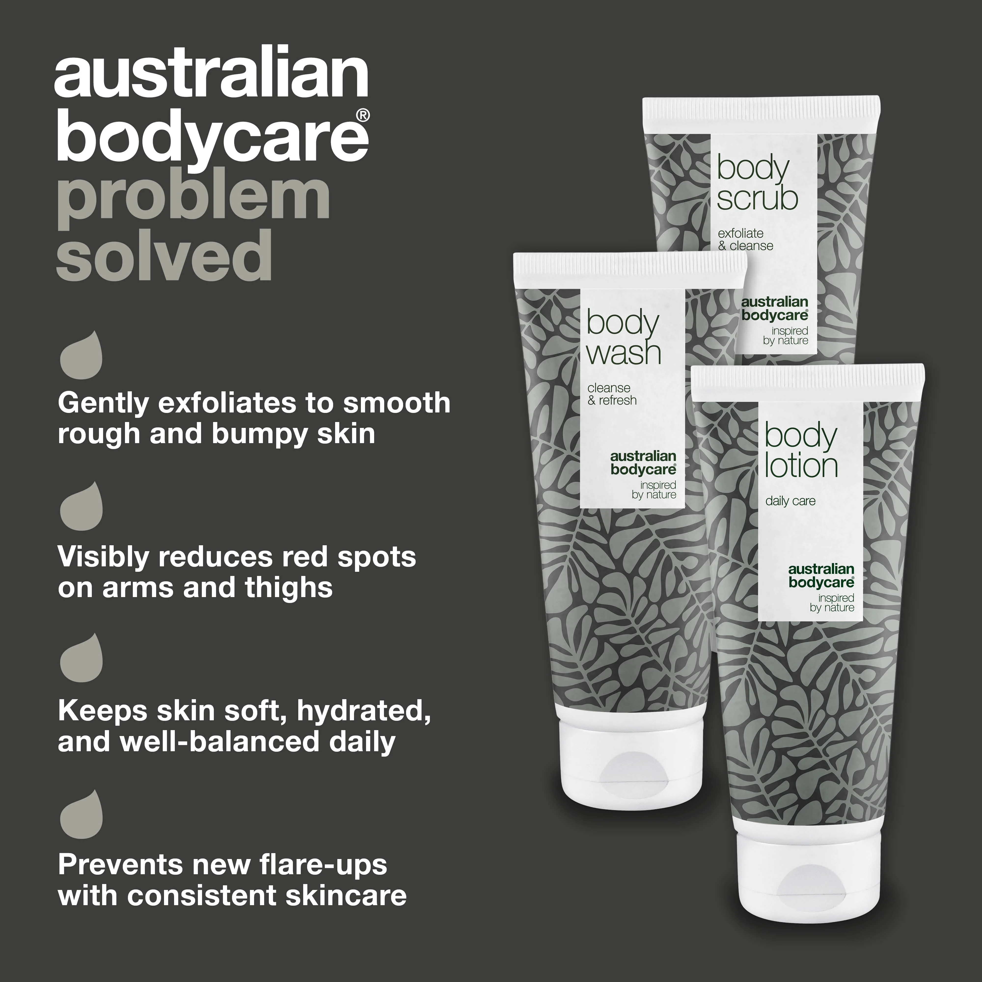 3–pack to care for keratosis pilaris — Minimize small bumps on skin and red spots caused by keratosis pilaris - Image 3