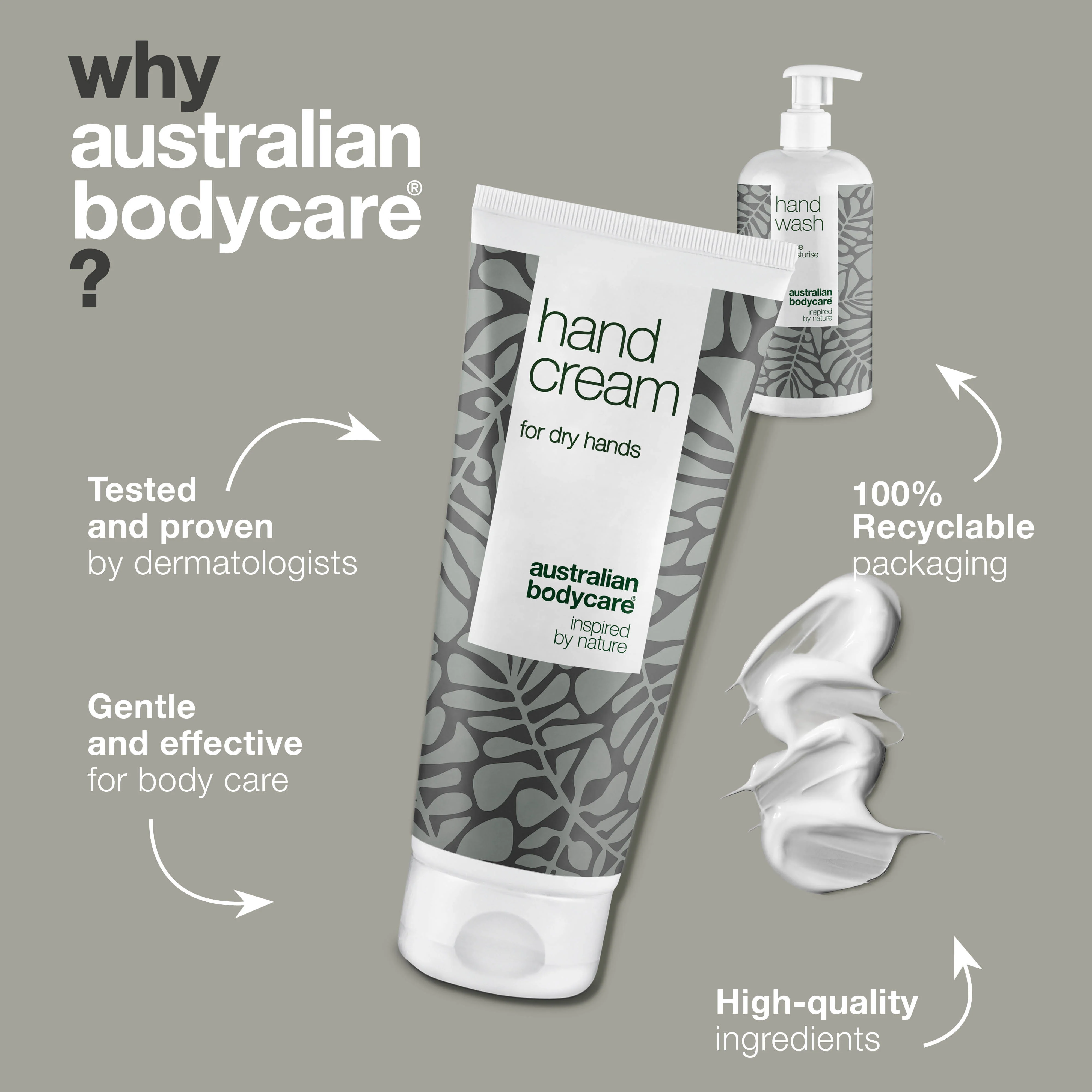 Kit against itchy hands with dry skin, and sore hands — Hand soap and hand cream for chapped, dry hands - Image 4