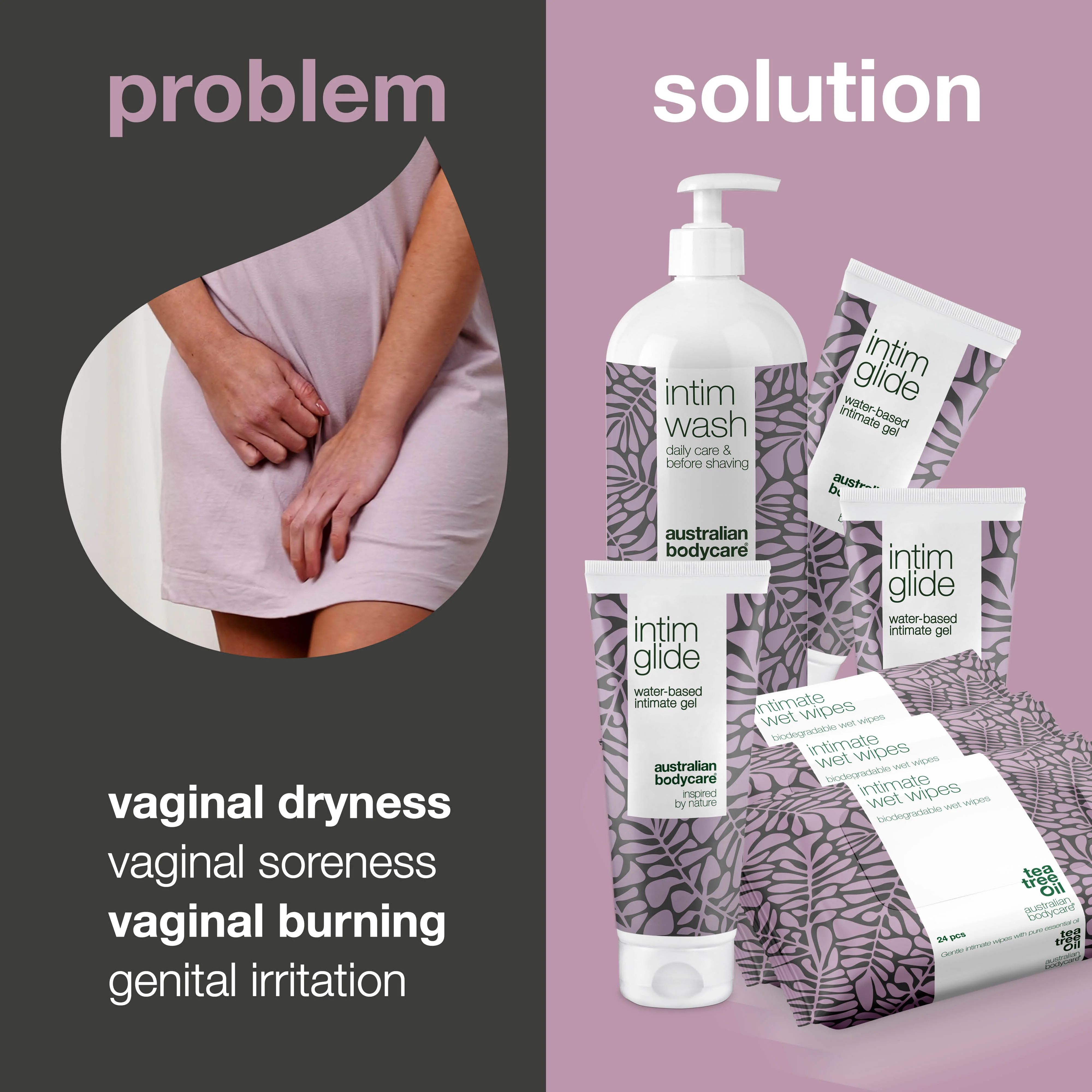 Kit for intimate care before, during and after sex — Intimate products for care of intimate discomforts before , during and after sex - Image 2
