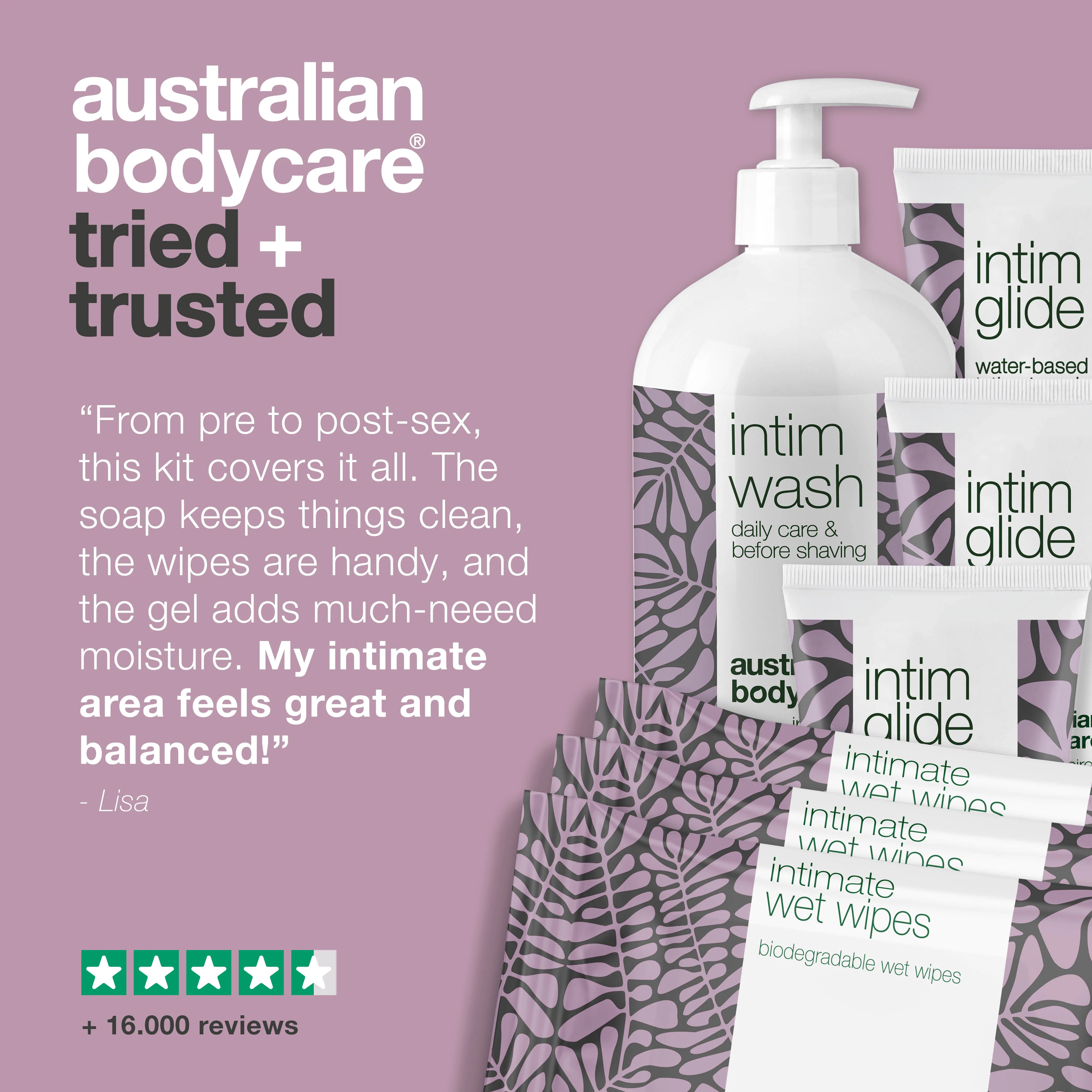 Kit for intimate care before, during and after sex — Intimate products for care of intimate discomforts before , during and after sex - Image 5