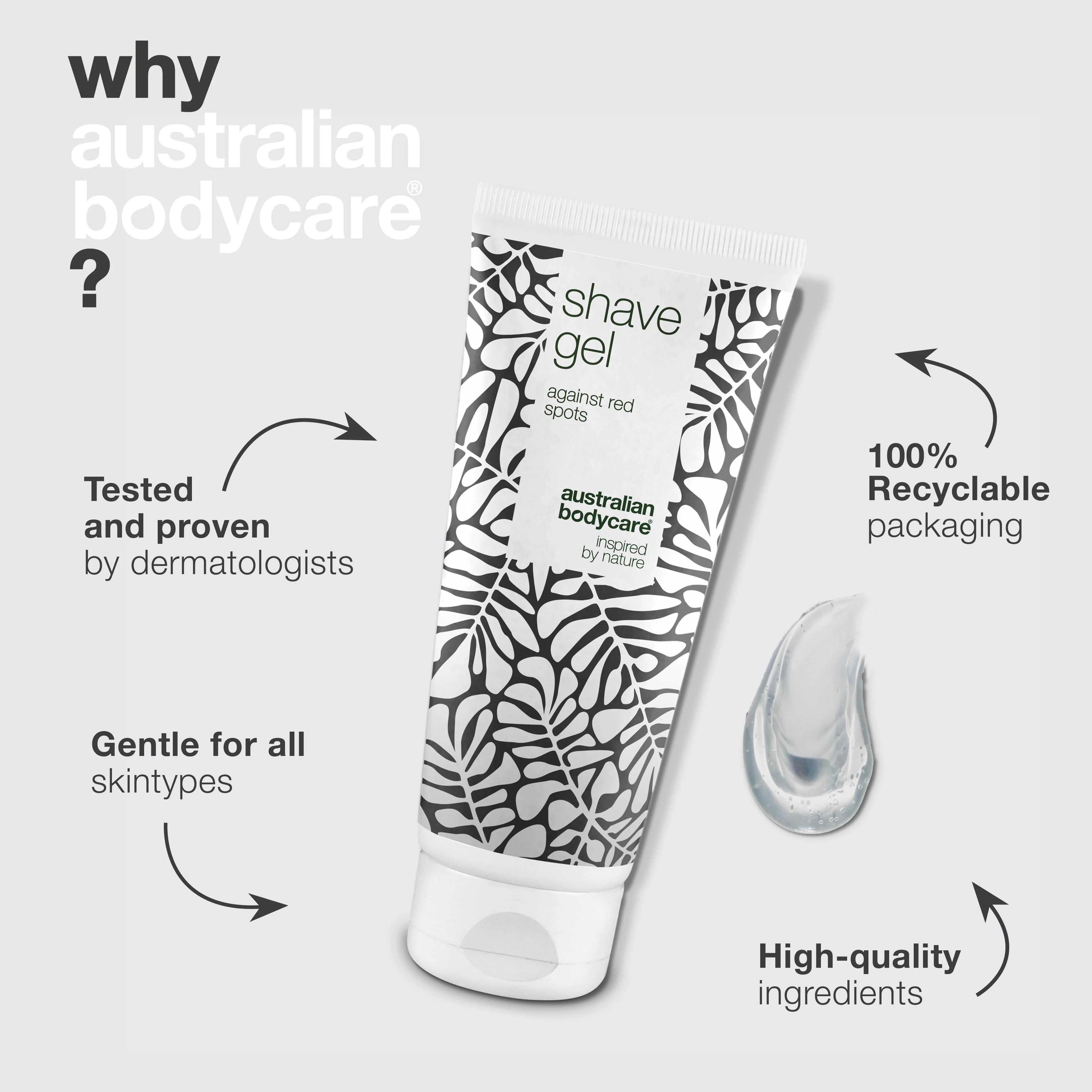 Shaving Gel against razor burn and razor bumps — Shaving gel to prevent shaving rash and ingrown hair - Image 4