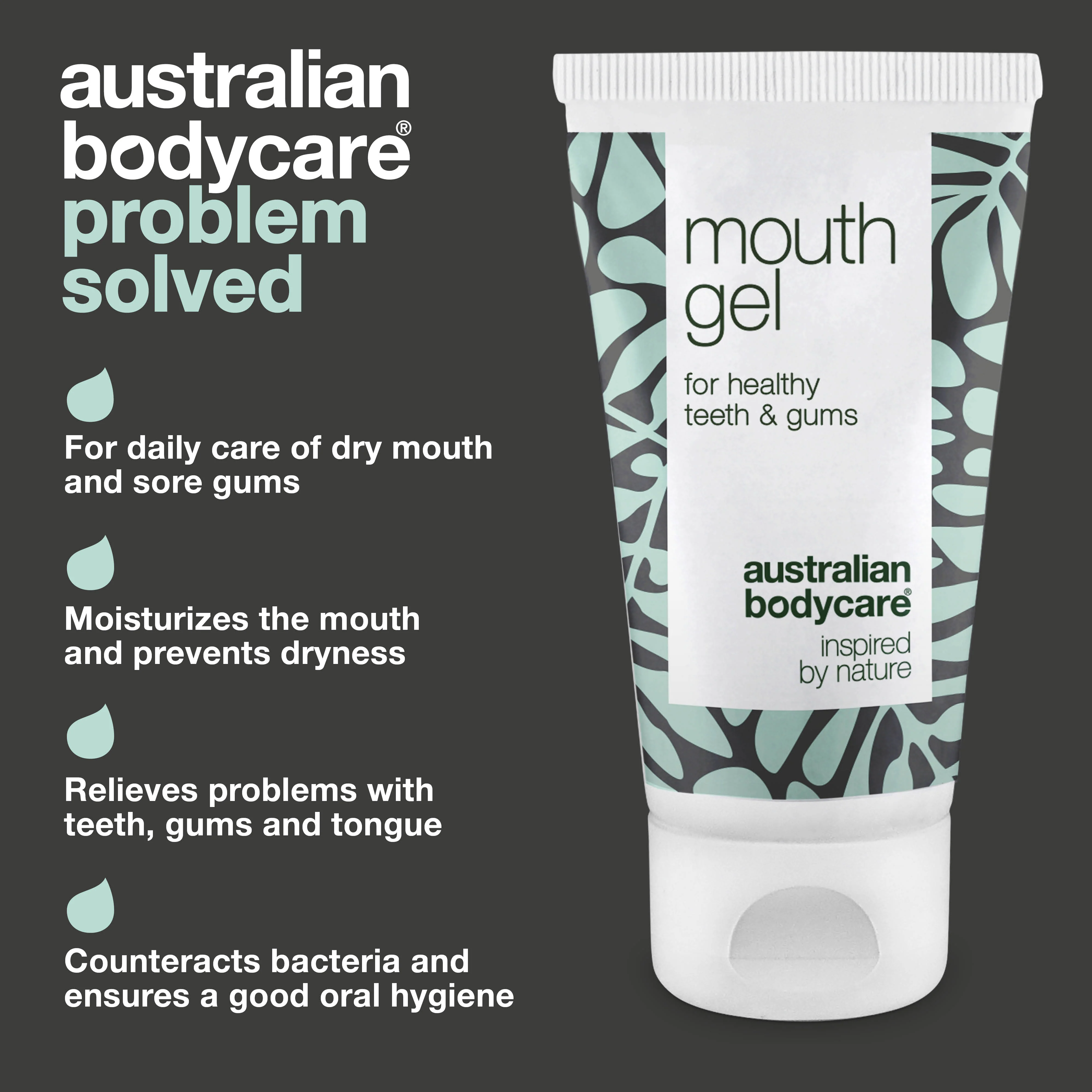 Tea Tree Oil soothing Mouth Gel — Mouth gel for the daily care of mouth ulcers, dry mouth and sore gums - Image 3