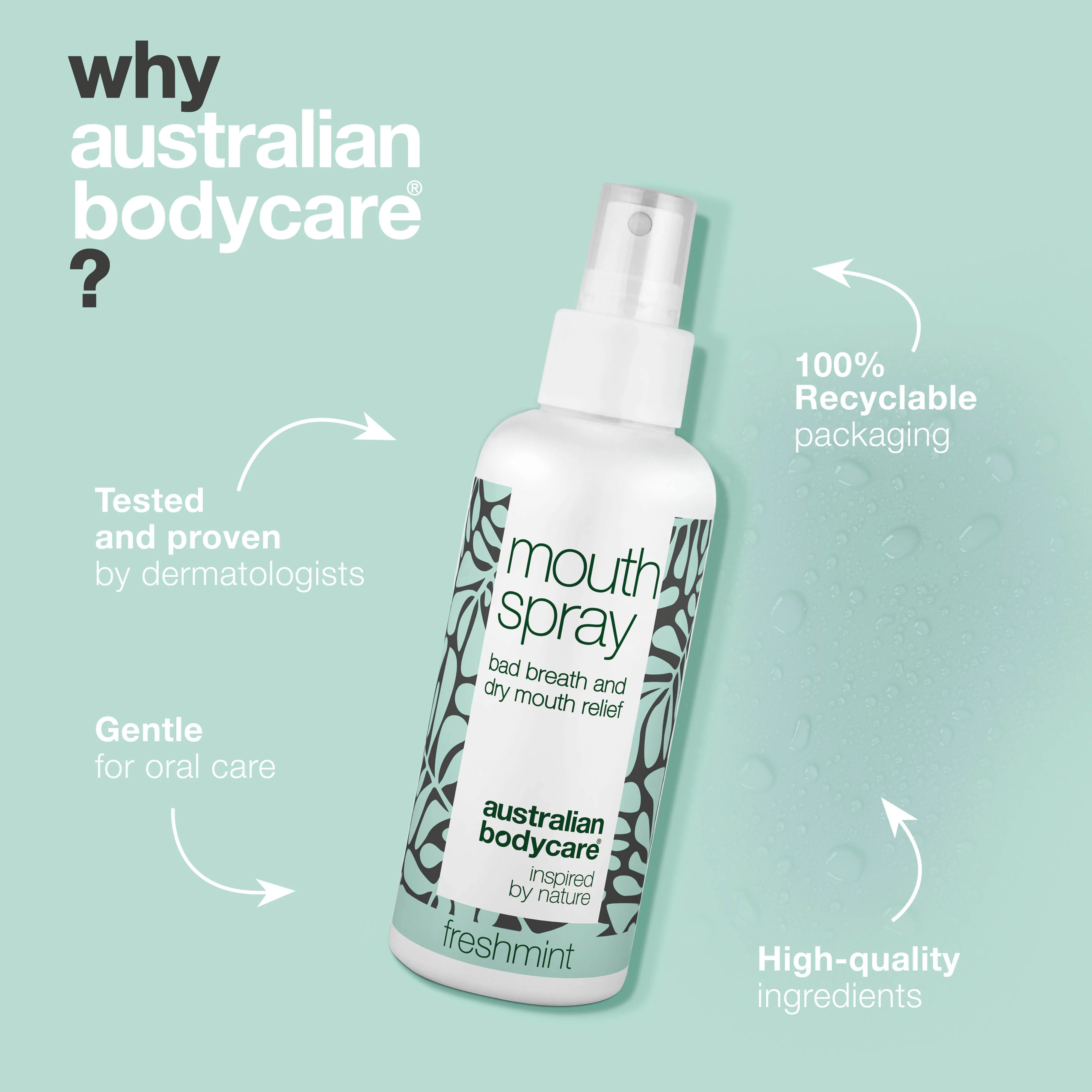 Mouth Spray for Dry Mouth & Bad Breath – Instant Freshness — Effective mouth spray that hydrates dry mouth and freshens breath. Easy to use daily and perfect for on-the-go freshness. - Image 4
