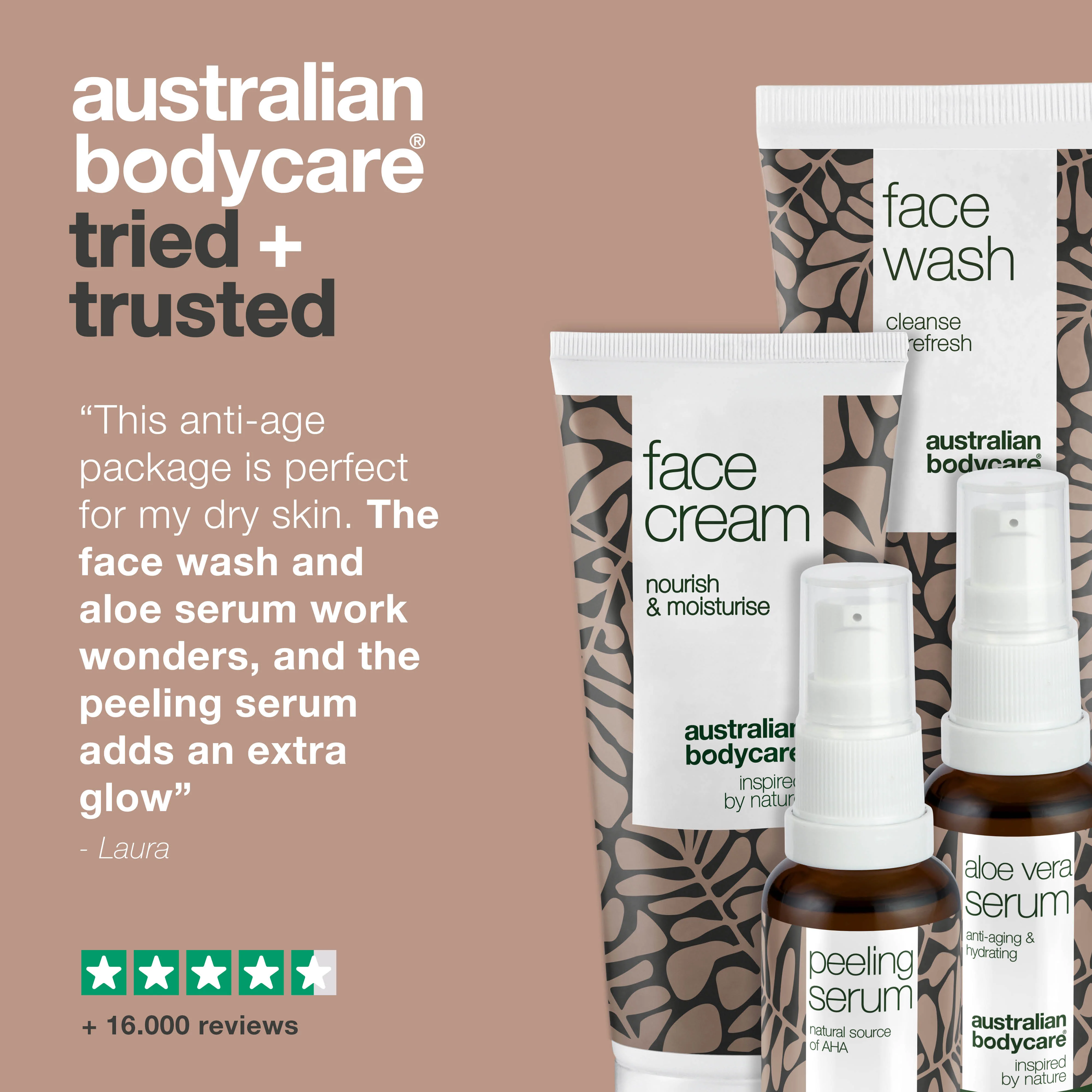 4 Products for wrinkles and dehydrated skin — Complete Anti Age package against wrinkles and dry skin on the face - Image 5