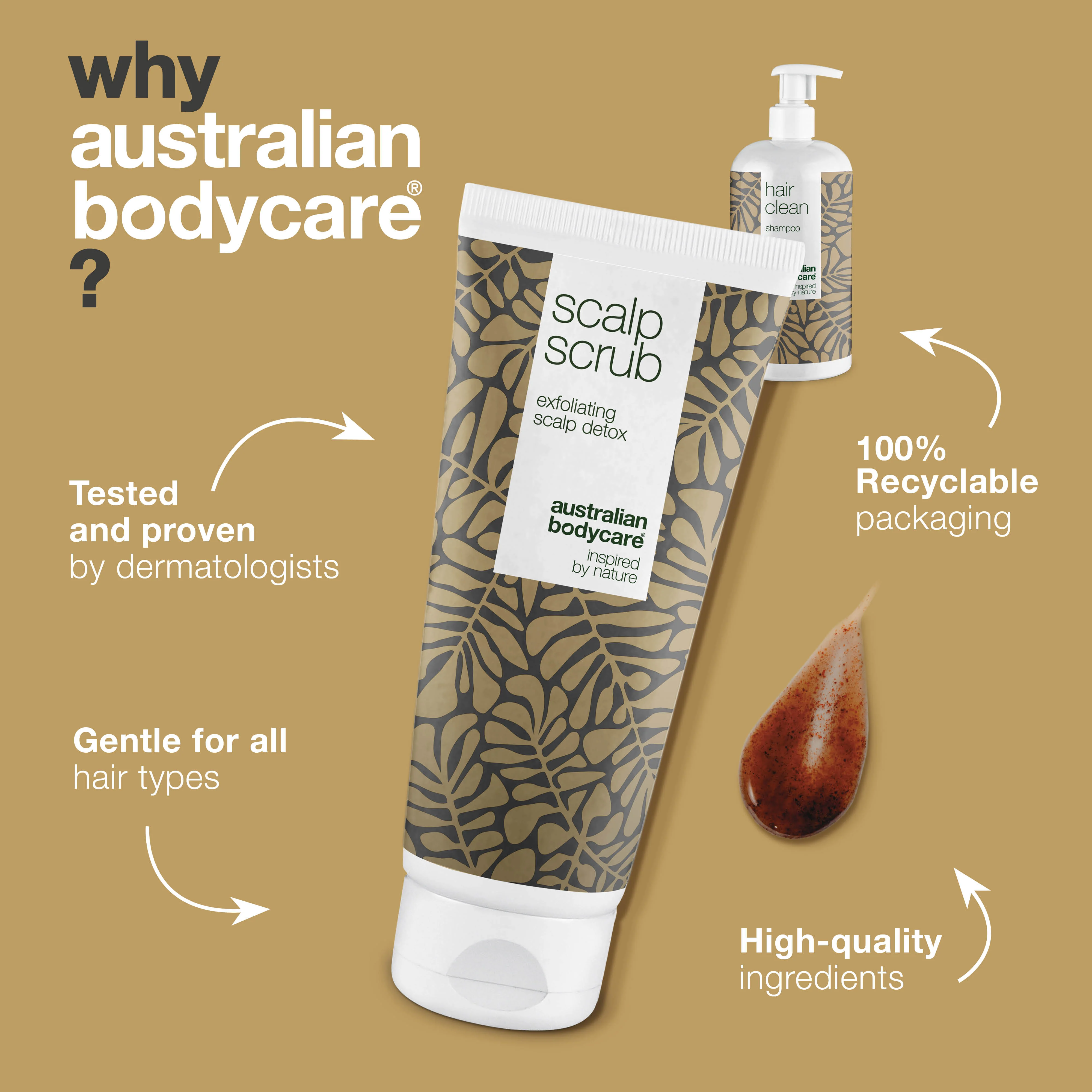 2 products against spots on the scalp — Scalp scrub and Tea Tree Oil shampoo against pimples on the scalp - Image 4