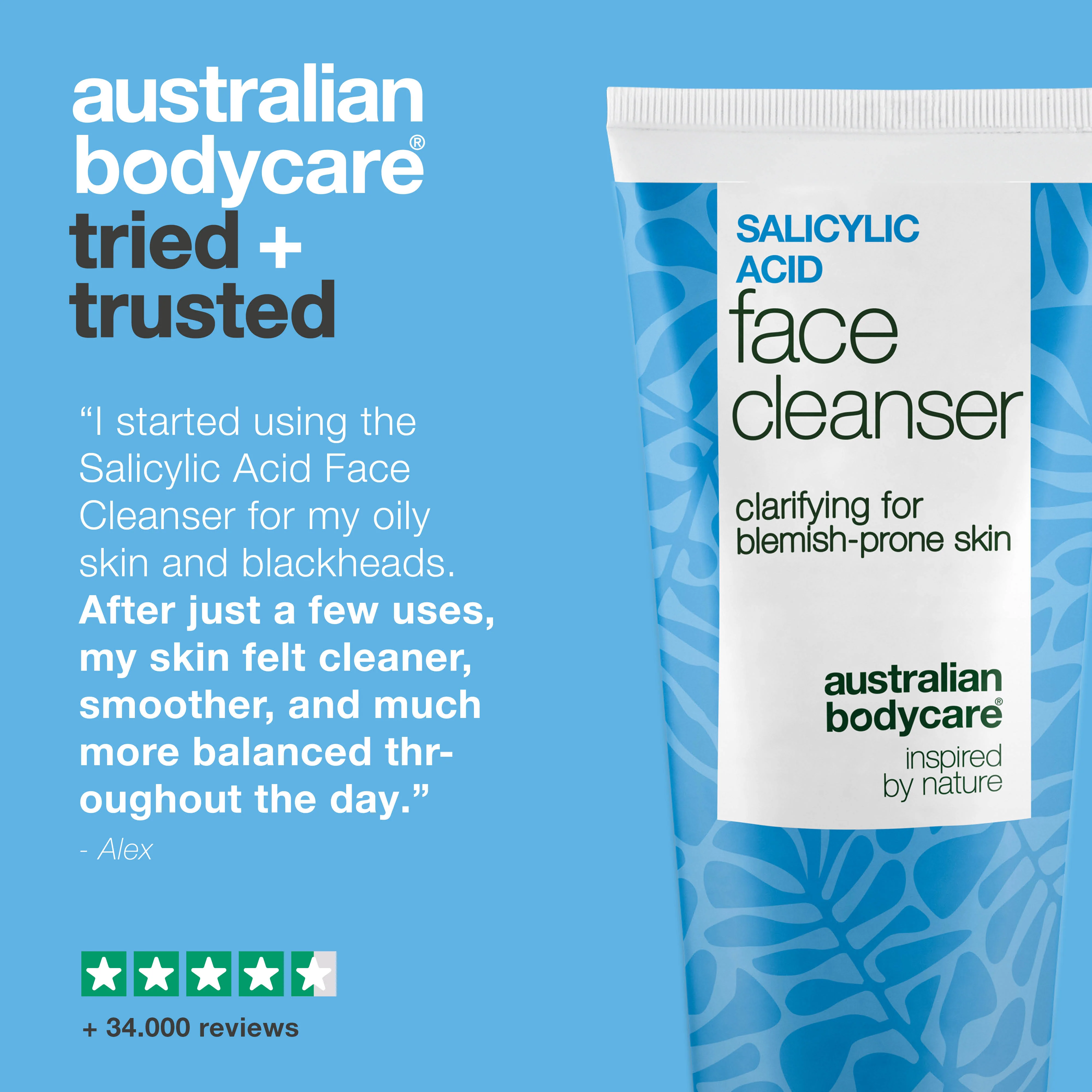 Salicylic Acid Cleanser for blemishes and pores — Salicylic Acid Face Wash purifies oily skin, removes blackheads, and refreshes the complexion. Contains Salicylic acid. - Image 5