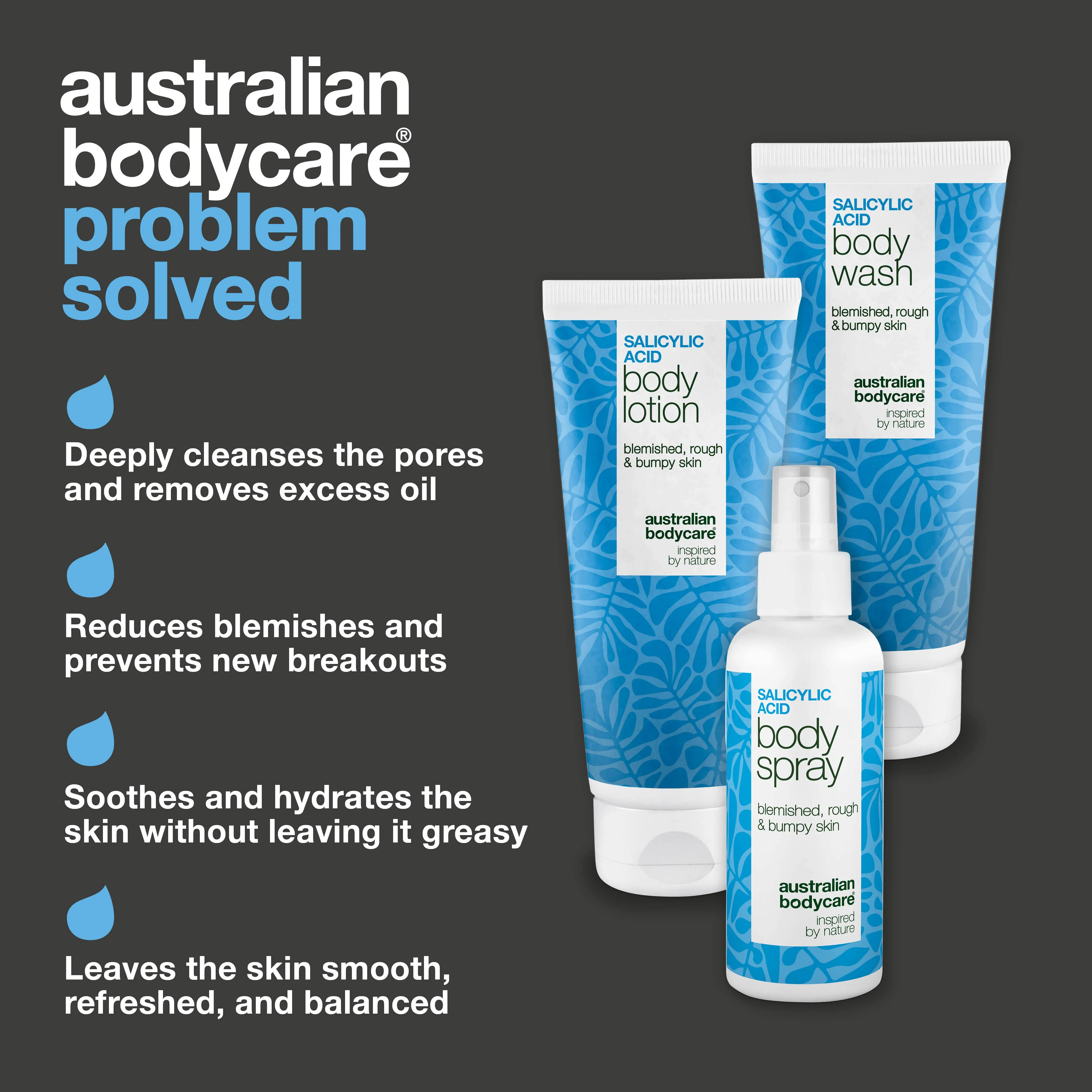 Body Treatment Kit for Blemishes & Pimples – Clear and Balanced Skin Routine — Kit for blemishes, pimples & impurities. Deeply cleans pores with Salicylic Acid, Niacinamide, and Zinc for smoother skin - Image 3