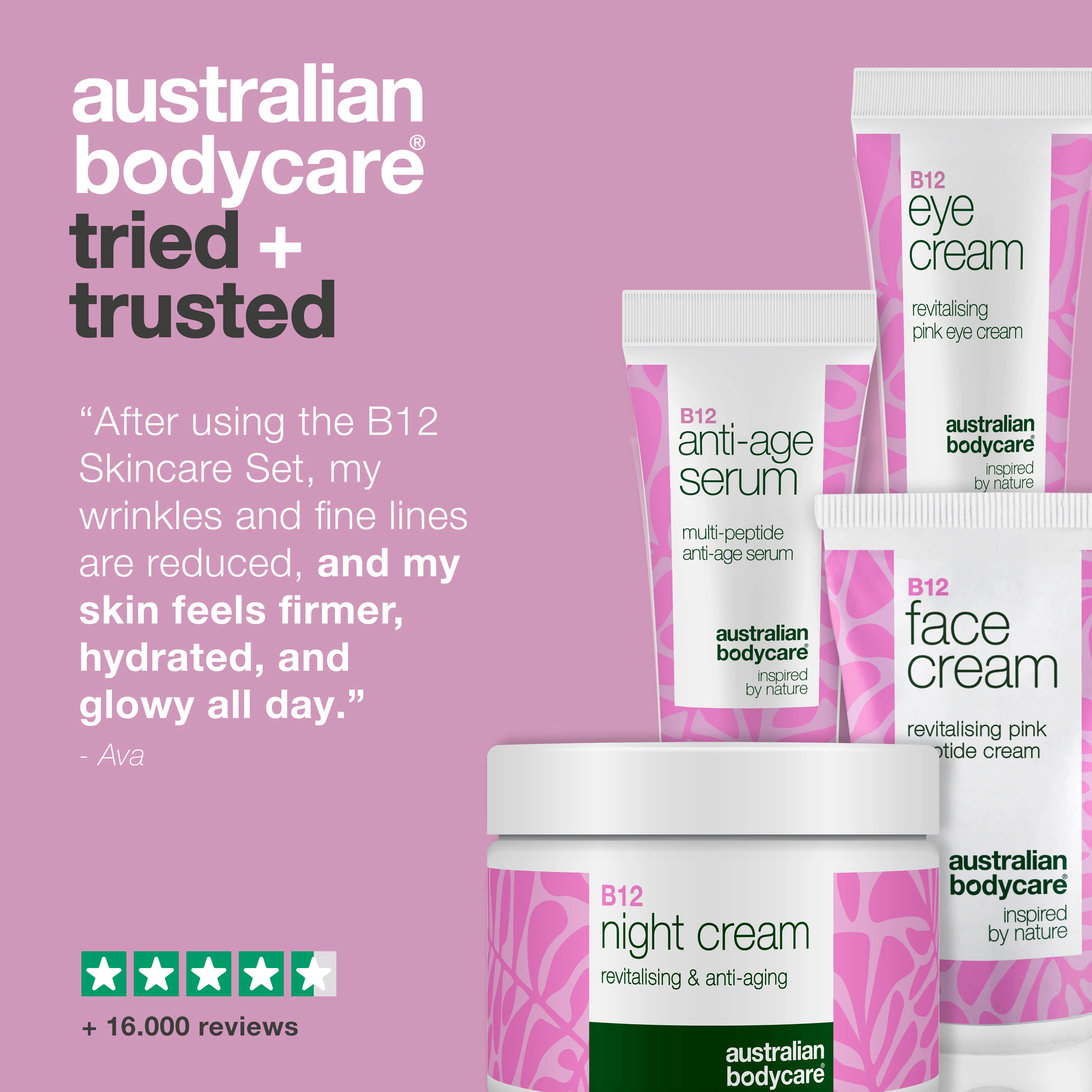 Under Eye Wrinkles? Effective B12 Skincare Set — Effective skincare with B12, hyaluronic acid, and peptides for youthful skin. - Image 5