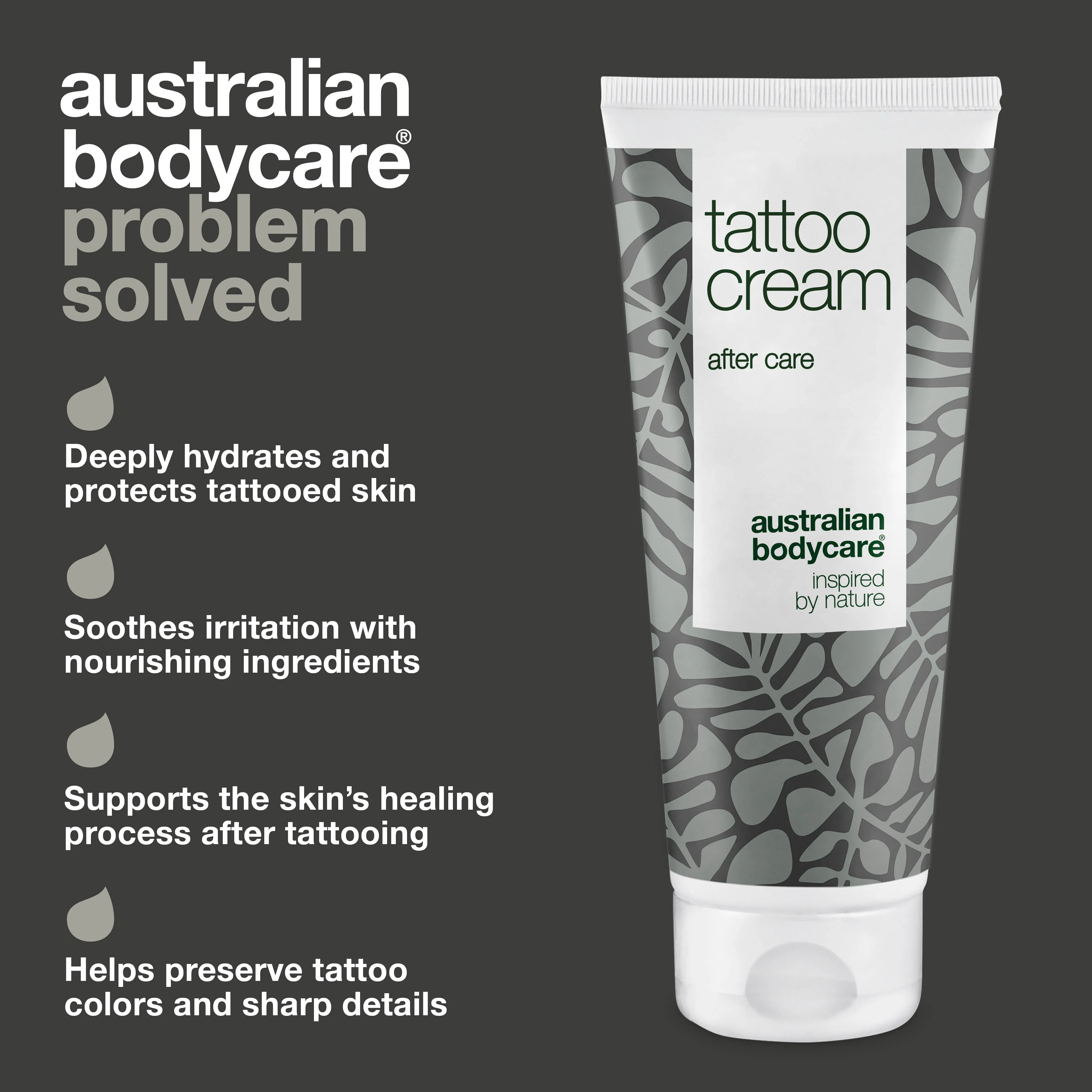 Tattoo Cream – Soothes, Moisturizes & Preserves Color — Tattoo Cream with Panthenol & Castor Oil hydrates, protects, and nourishes tattoos. Keeps colors vibrant and skin soft. - Image 3