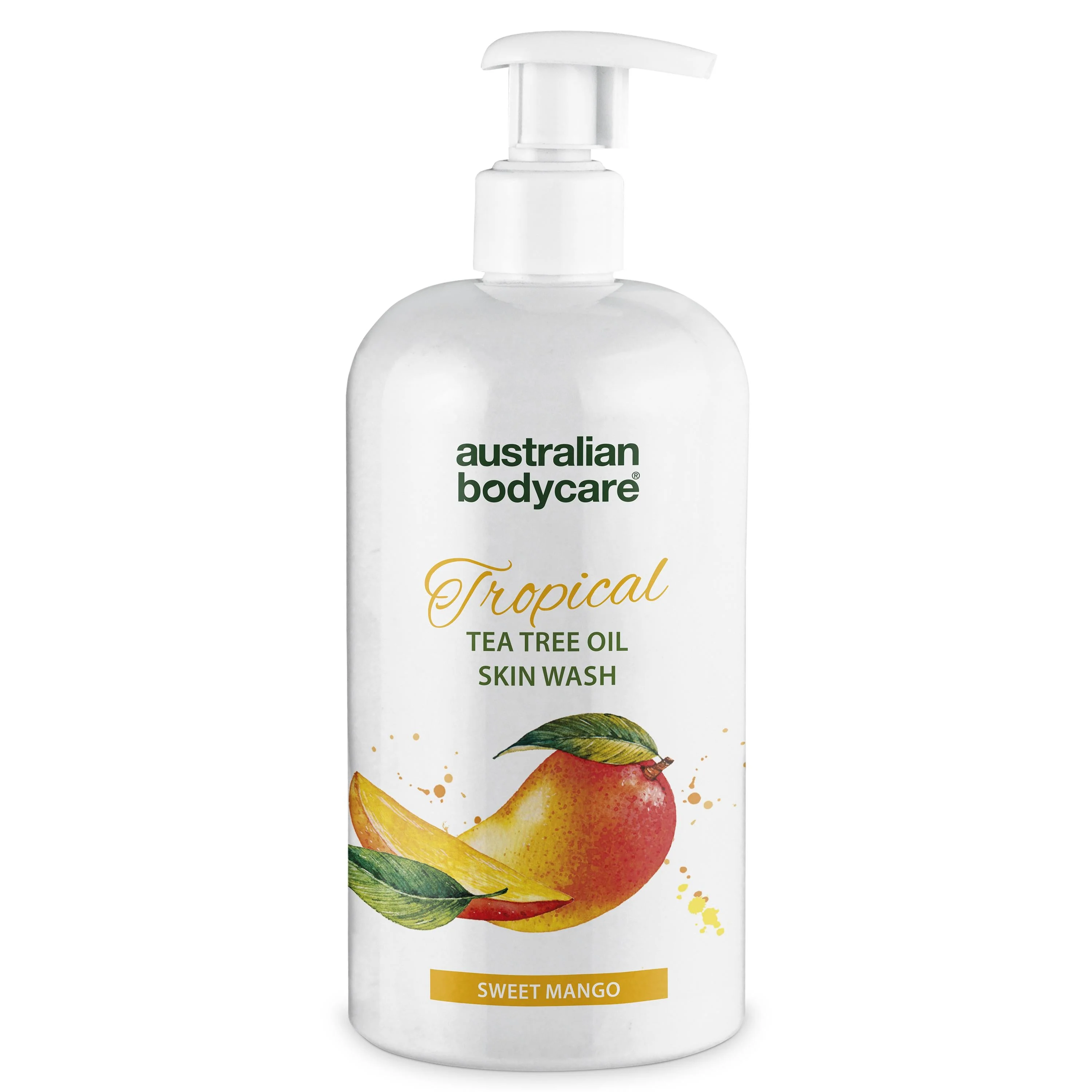 Tropical Skin Wash with mango — Professional Body Wash with Tea Tree Oil and mango for a clean and healthy skin