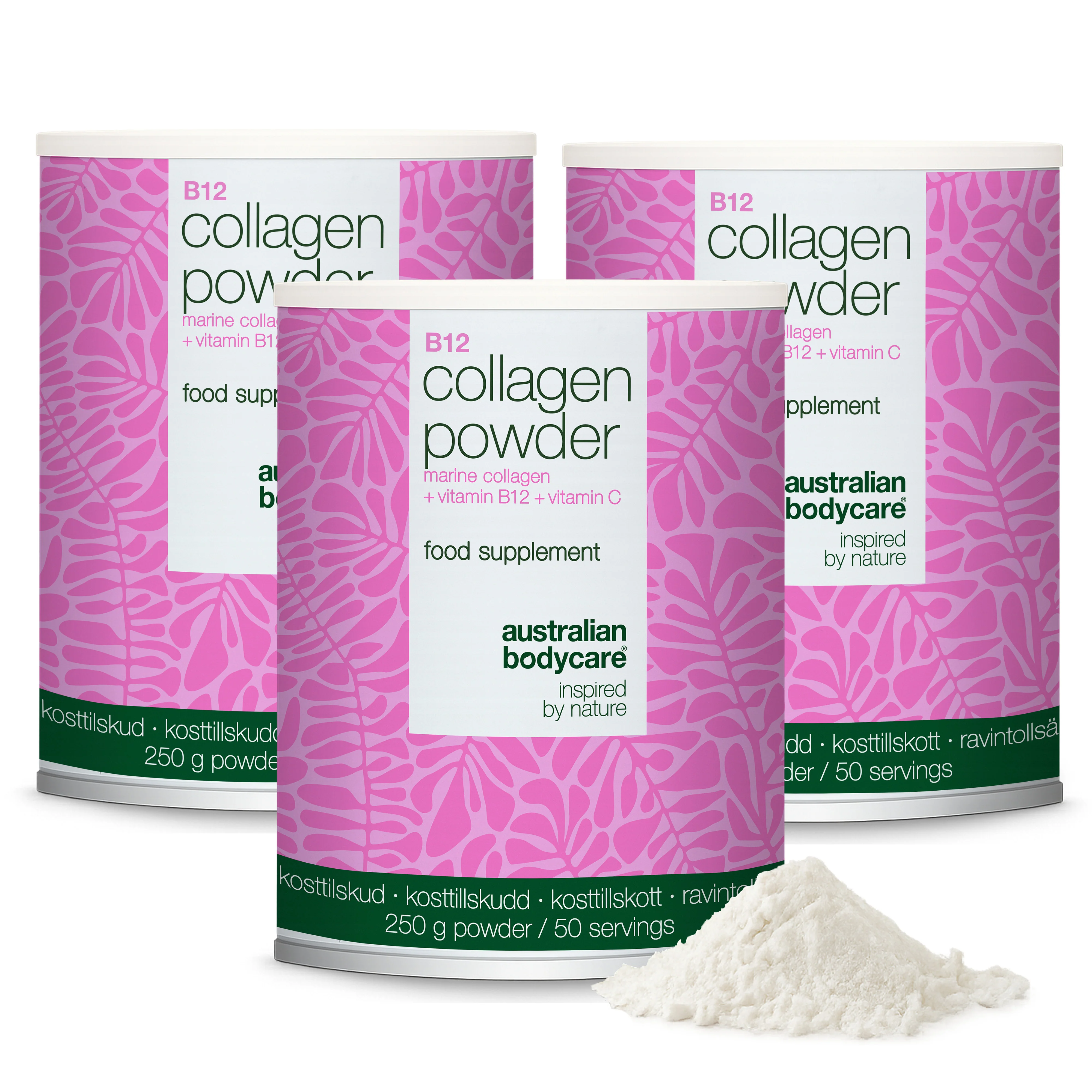 Collagen Powder with Vitamin C & B12 – 250g Marine — Collagen powder for daily use in food and drinks. With marine collagen, vitamin C, and B12. - Image 10