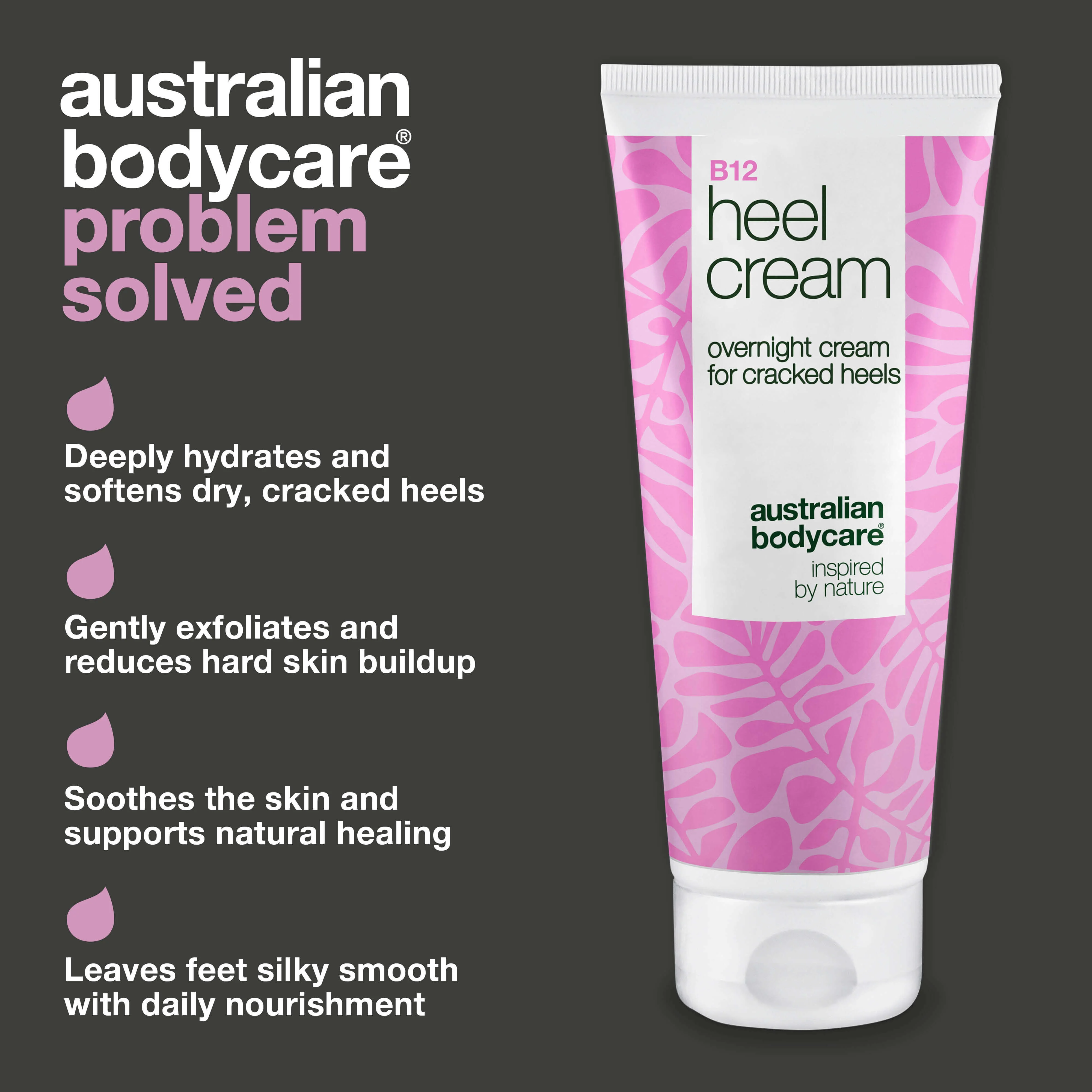 Intensive Heel Care with 25% Urea & Vitamin B12 — Get smooth, healthy feet with this heel cream. Hydrates and restores dry skin with 25% urea & Vitamin B12. - Image 3