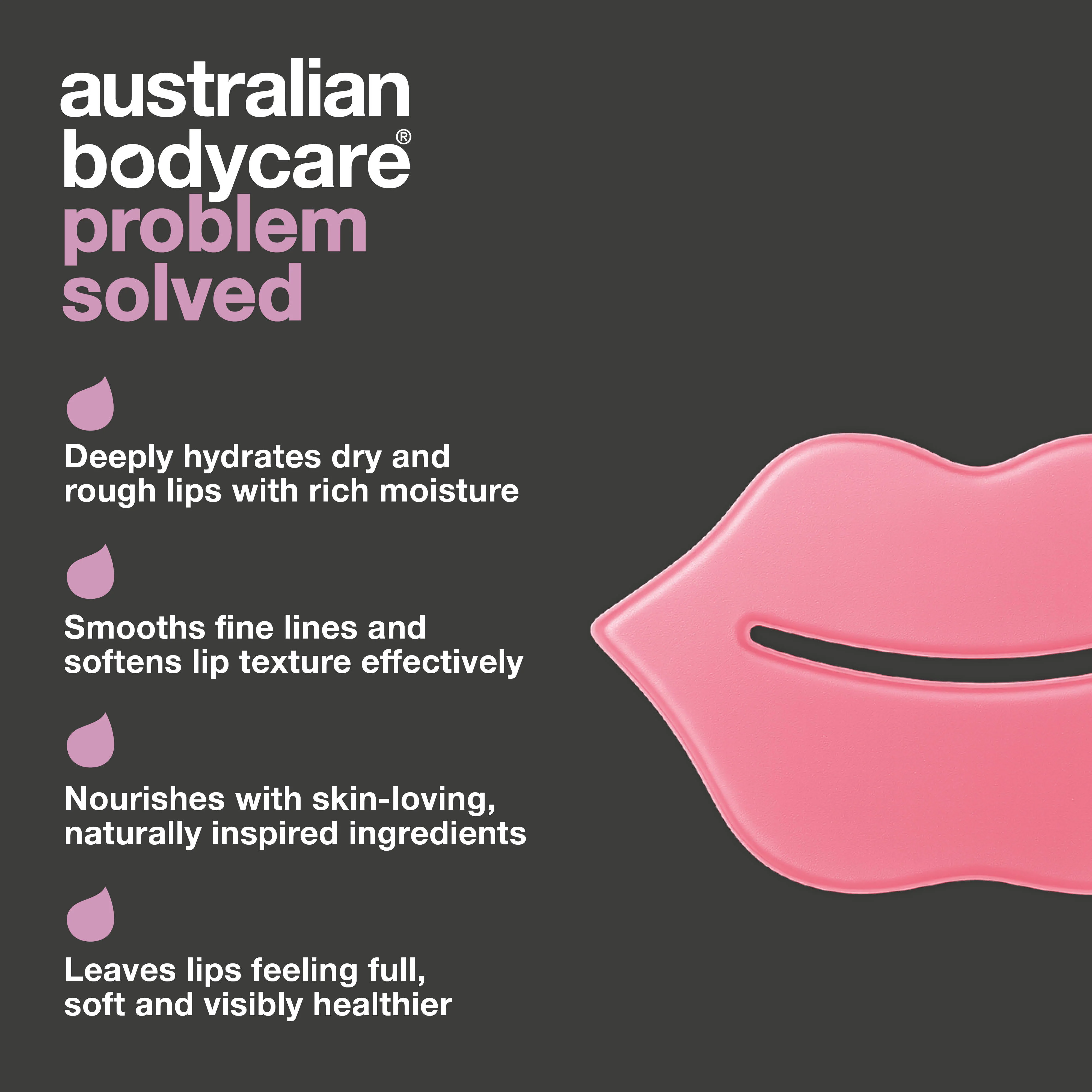 Lip Mask for Dry, Chapped Lips and Fine Lines – with vitamin B12 — Lip mask for dry, cracked lips and fine lines. Hydrates and plumps with B12, collagen and hyaluronic acid. - Image 4
